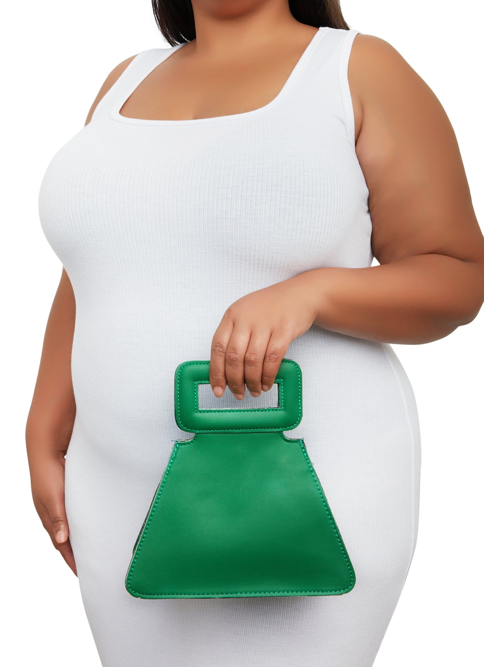 Square Handle Convertible Crossbody Handbag sold by Rainbow