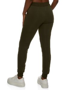 Fleece Pocket Drawstring Joggers sold by Rainbow