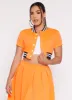 Daisy Short Sleeve Cropped Bomber Jacket sold by Rainbow
