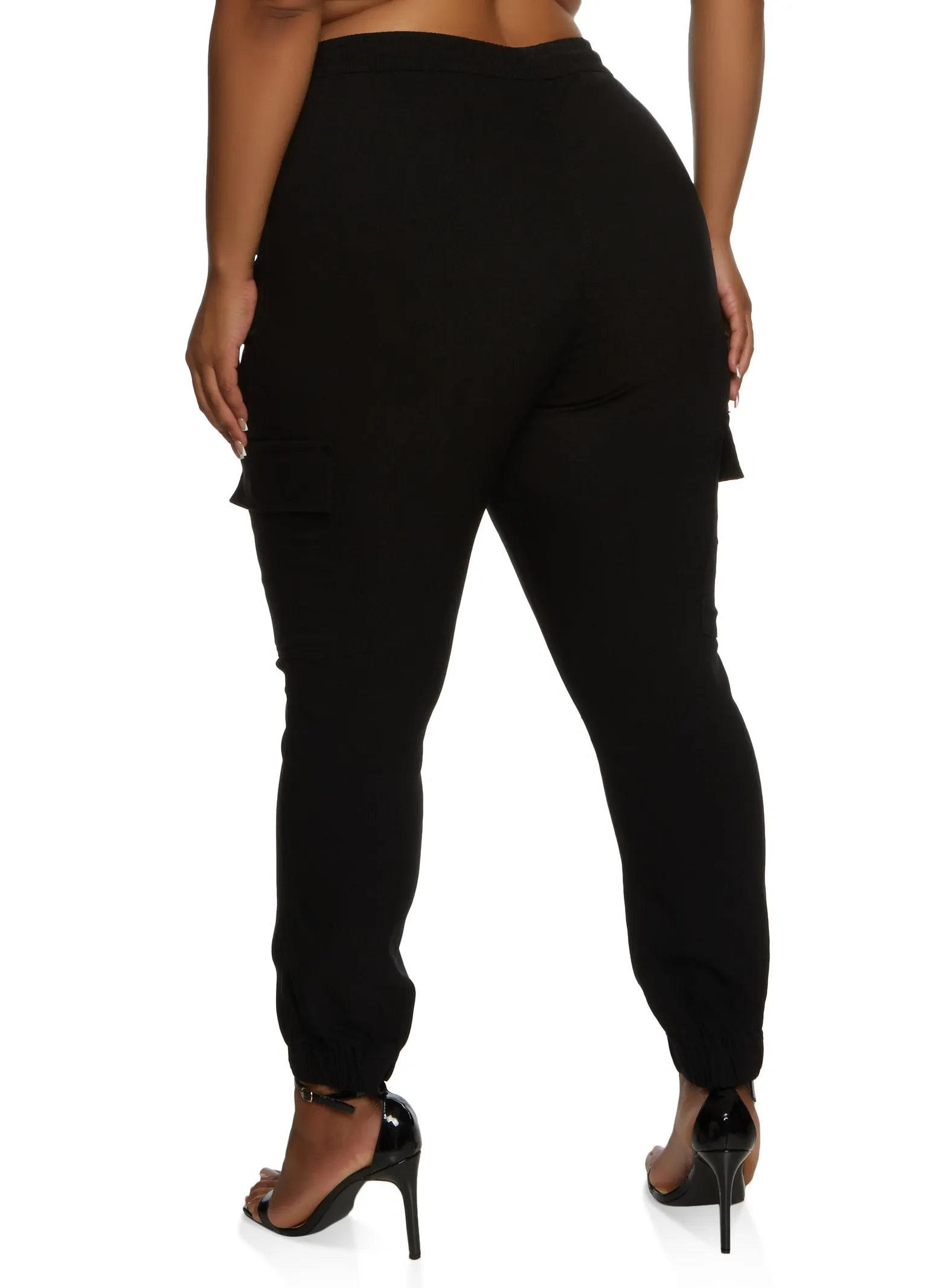 Plus Size Hyperstretch Cargo Joggers sold by Rainbow product image thumbnail 3