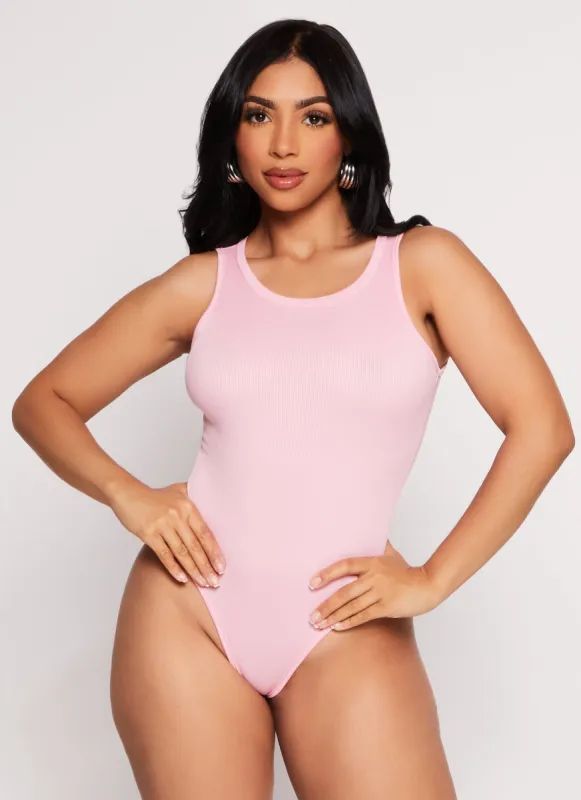 Daisy Ribbed Knit Tank Bodysuit sold by Rainbow