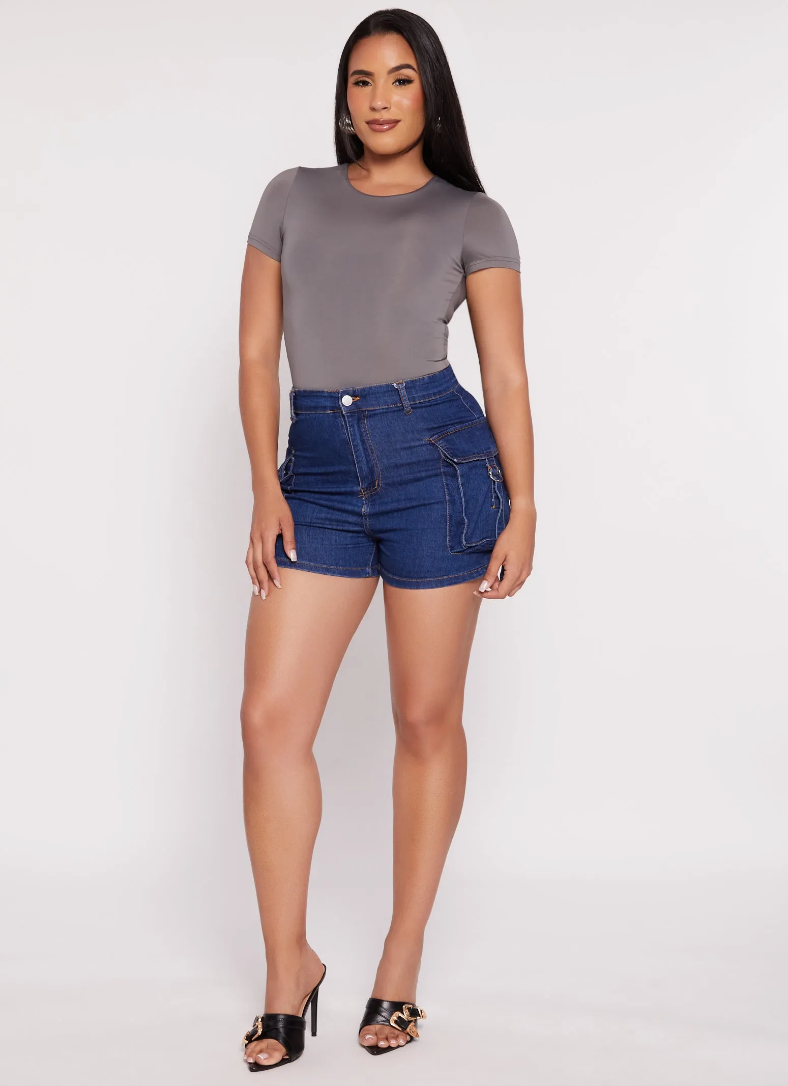 Daisy Double Lined Crew Neck Bodysuit sold by Rainbow product image thumbnail 2