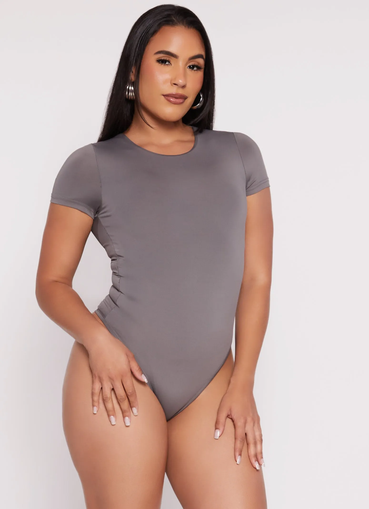 Daisy Double Lined Crew Neck Bodysuit sold by Rainbow