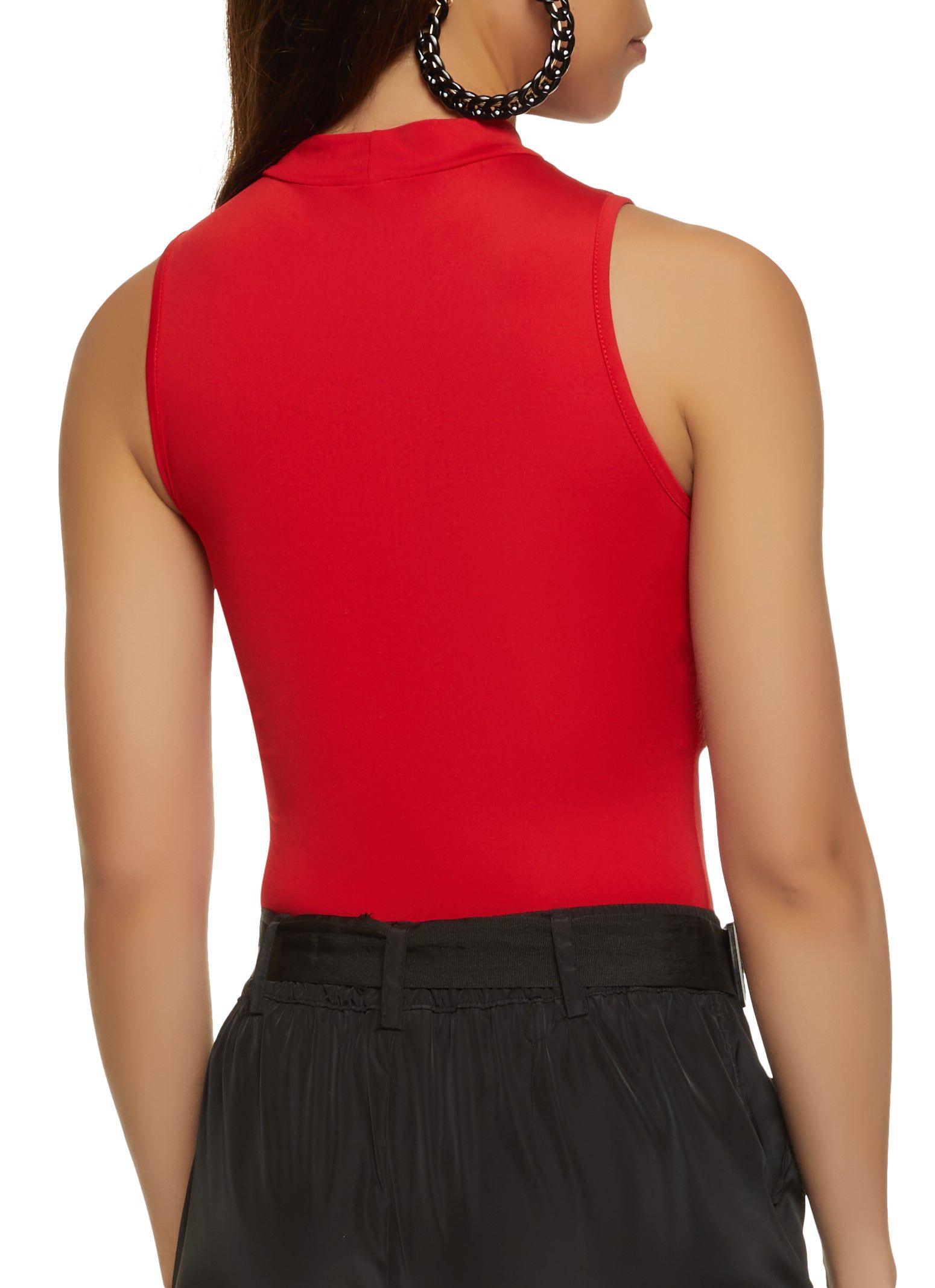 Mock Neck Tank Bodysuit sold by Rainbow product image thumbnail 3