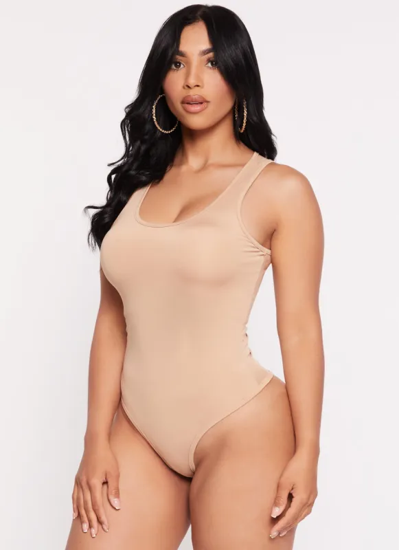 Daisy Scoop Neck Sleeveless Bodysuit sold by Rainbow