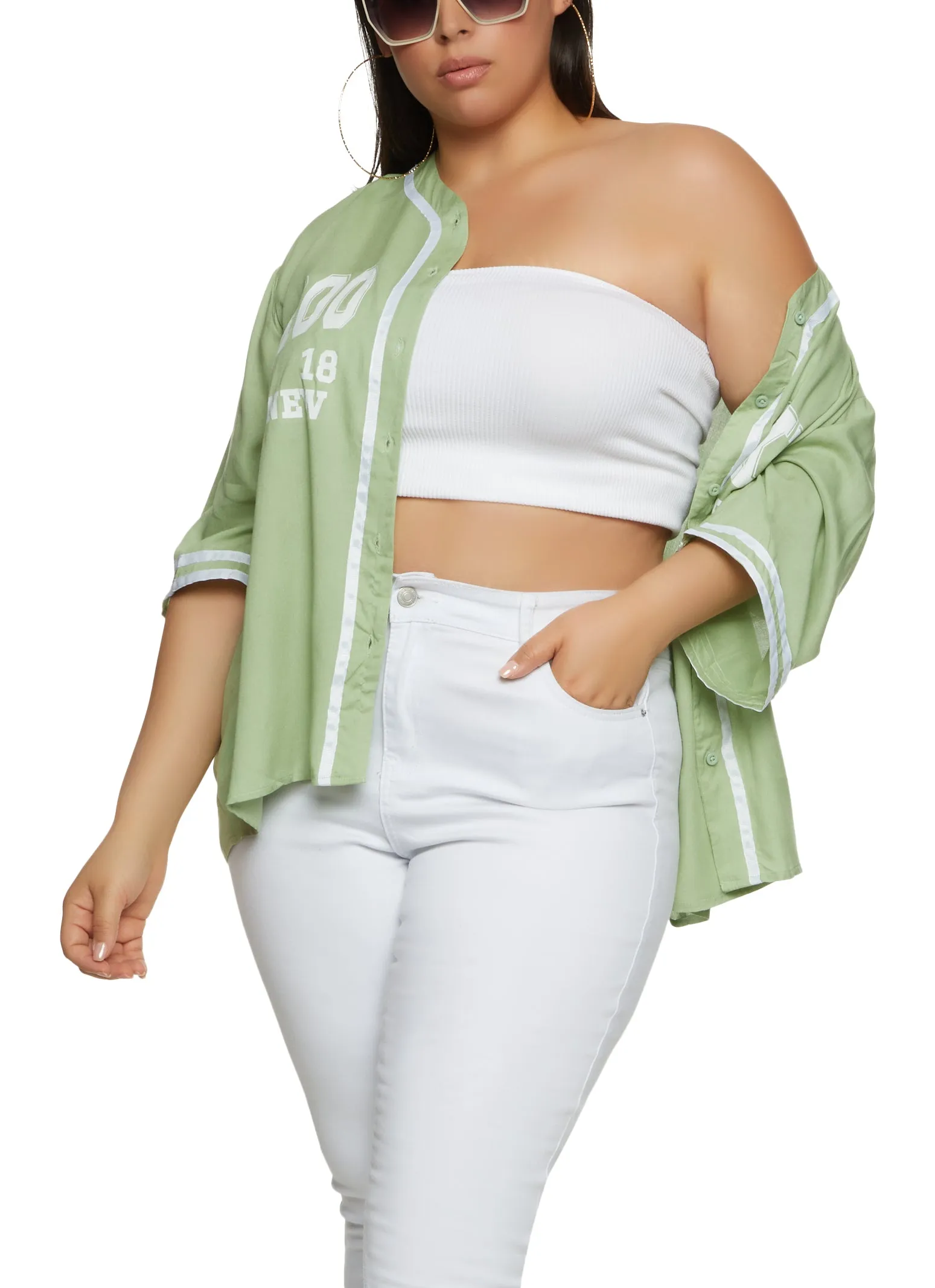 Plus Size Brooklyn 1898 New York Baseball Shirt sold by Rainbow