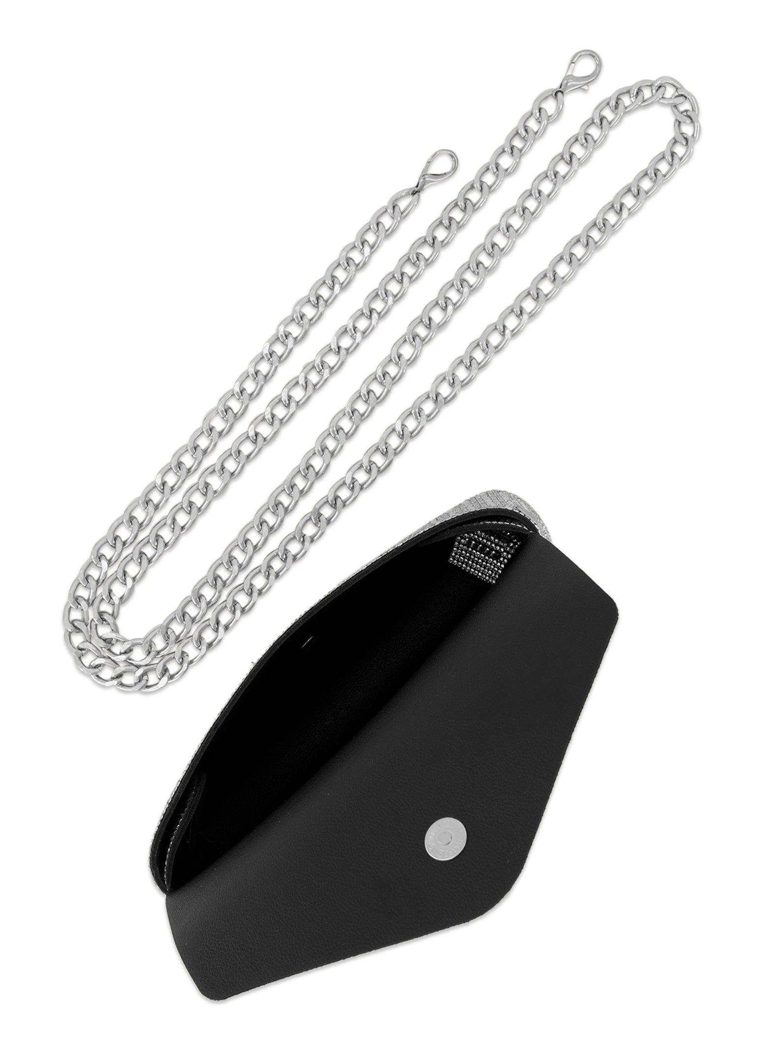 Studded Rhinestone Envelope Crossbody Bag sold by Rainbow product image thumbnail 5
