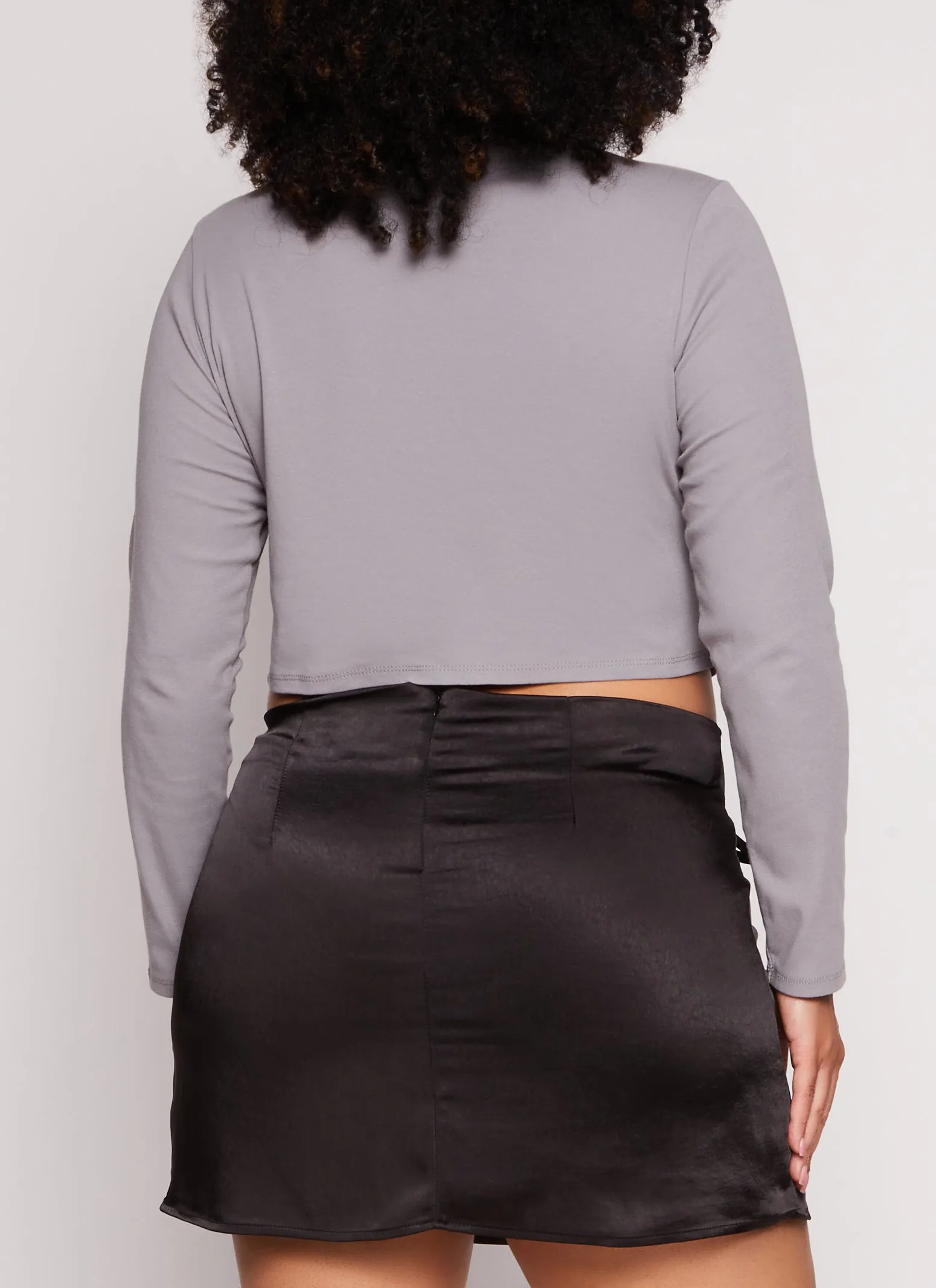 Plus Size Almost Famous Long Sleeve Graphic Tee sold by Rainbow product image thumbnail 3