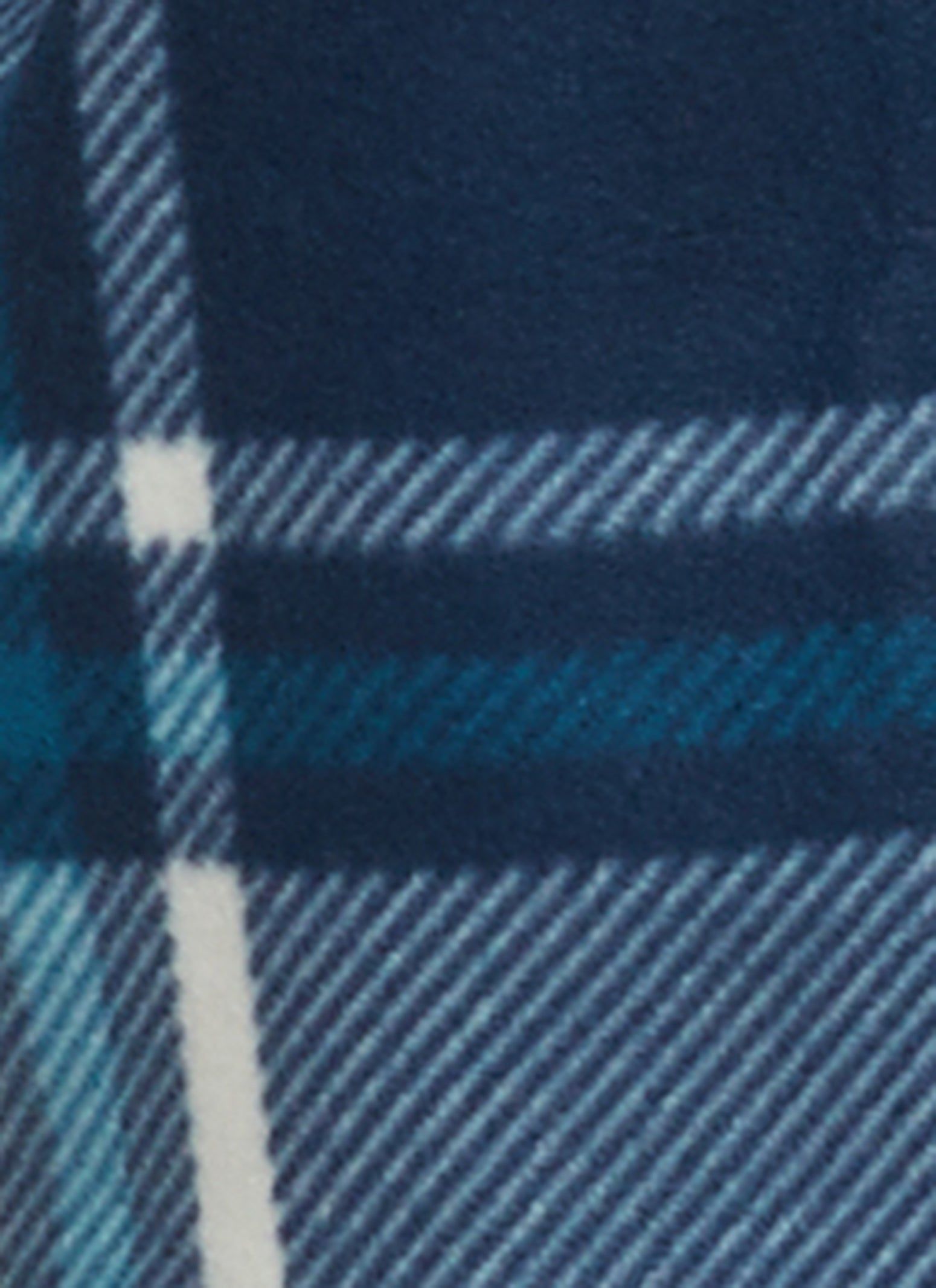 Plaid Sherpa Lined Brushed Knit Shacket sold by Rainbow product image thumbnail 4