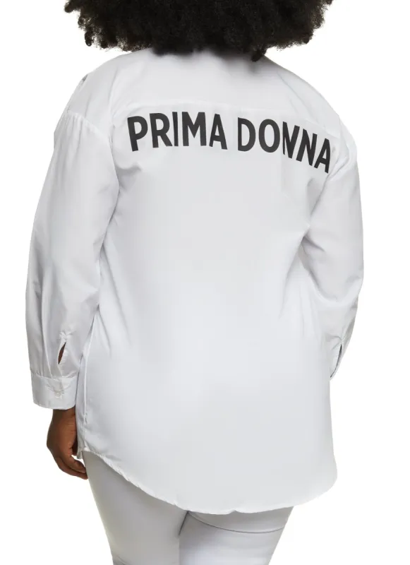 Plus Size Prima Donna Tunic Shirt sold by Rainbow