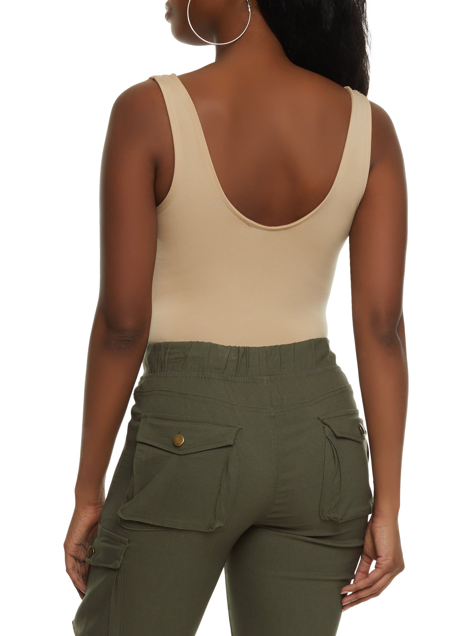 Sleeveless Scoop Neck Bodysuit sold by Rainbow product image thumbnail 3