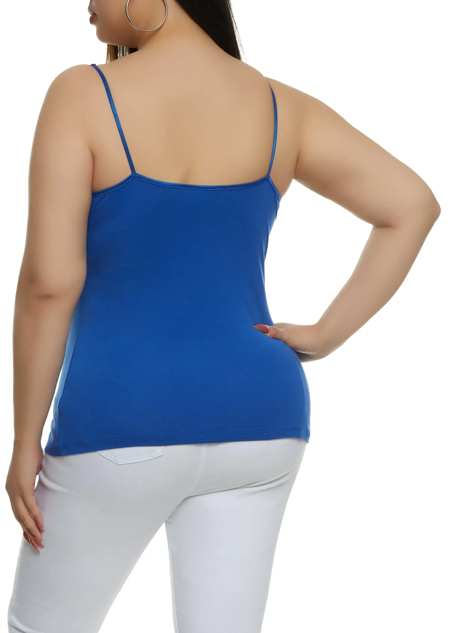Plus Size Basic Scoop Neck Cami sold by Rainbow product image thumbnail 2
