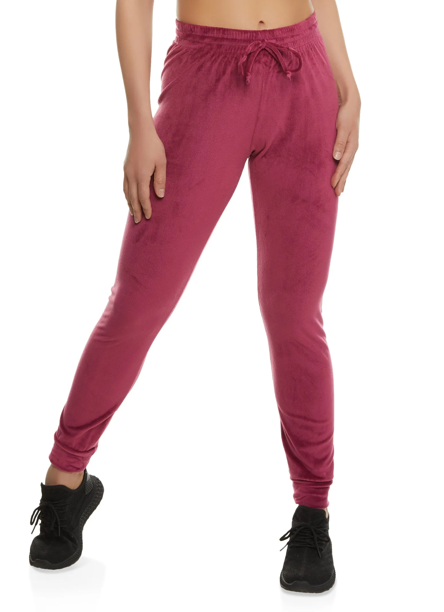 Velour Activewear Drawstring Joggers sold by Rainbow