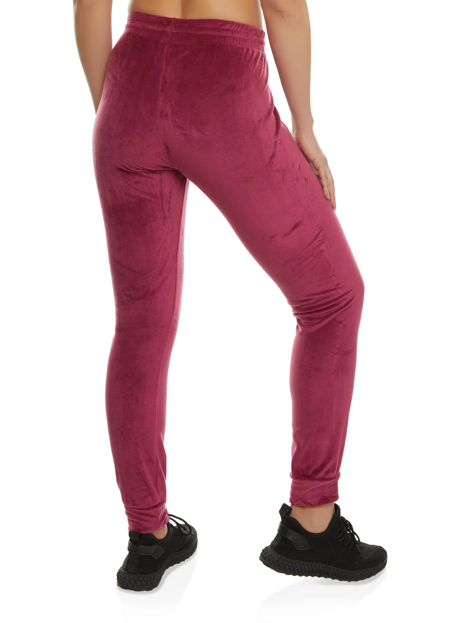 Velour Activewear Drawstring Joggers sold by Rainbow product image thumbnail 2