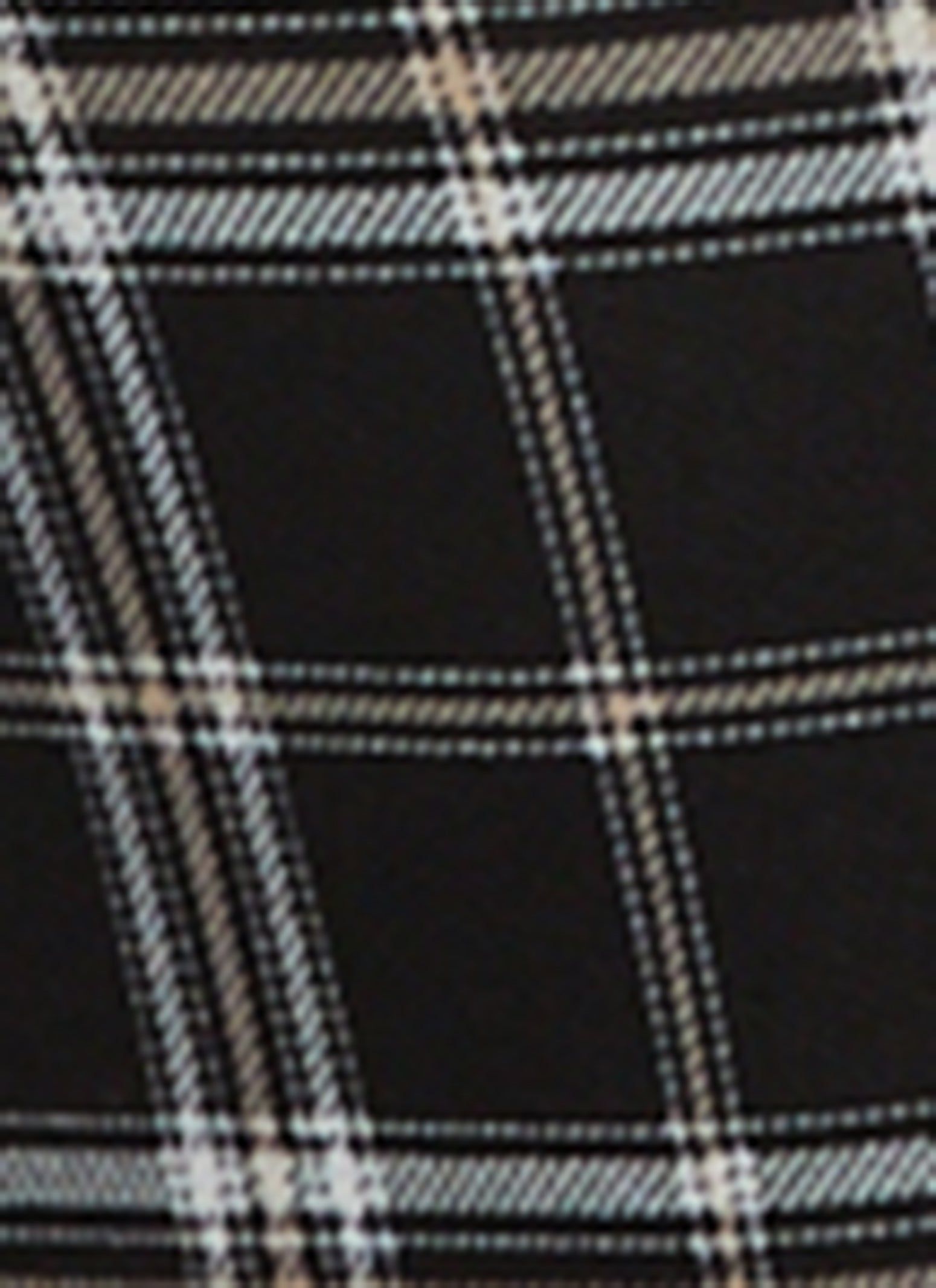 Plaid Tie Waist Jumpsuit and Mock Neck Top sold by Rainbow product image thumbnail 3