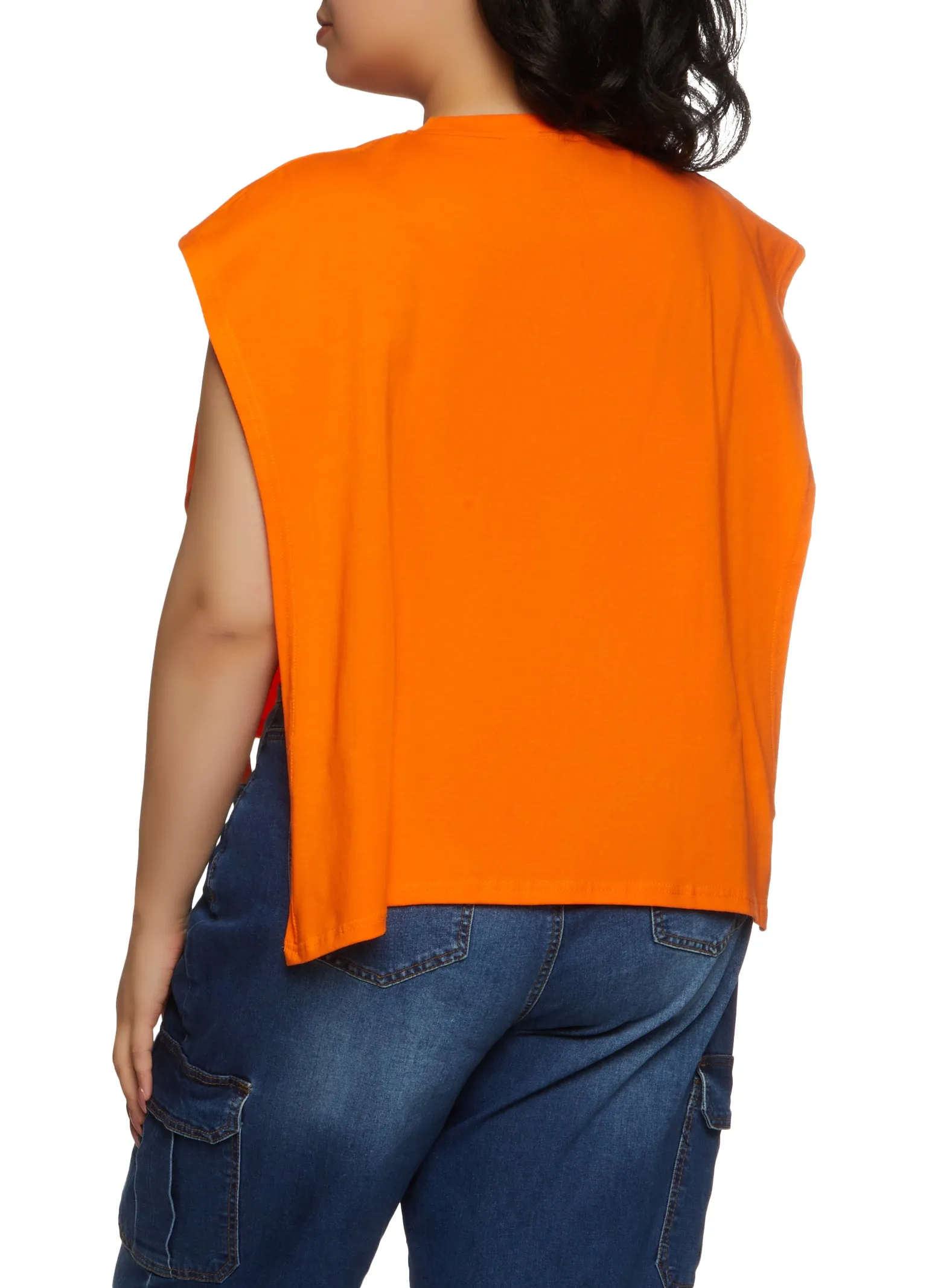 Plus Size Open Side Performance Graphic Tee sold by Rainbow product image thumbnail 2