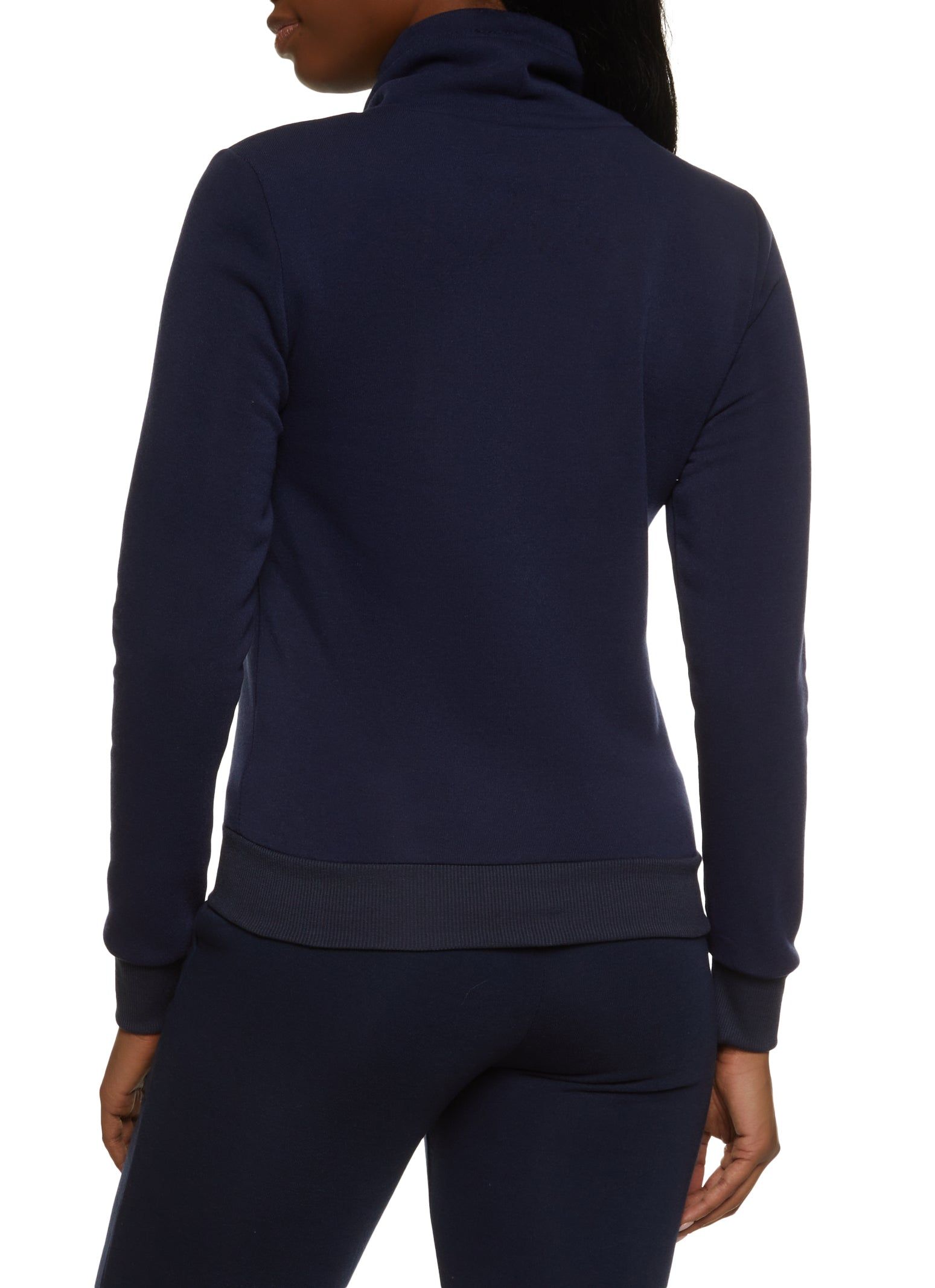Fleece Funnel Neck Sweatshirt sold by Rainbow product image thumbnail 3