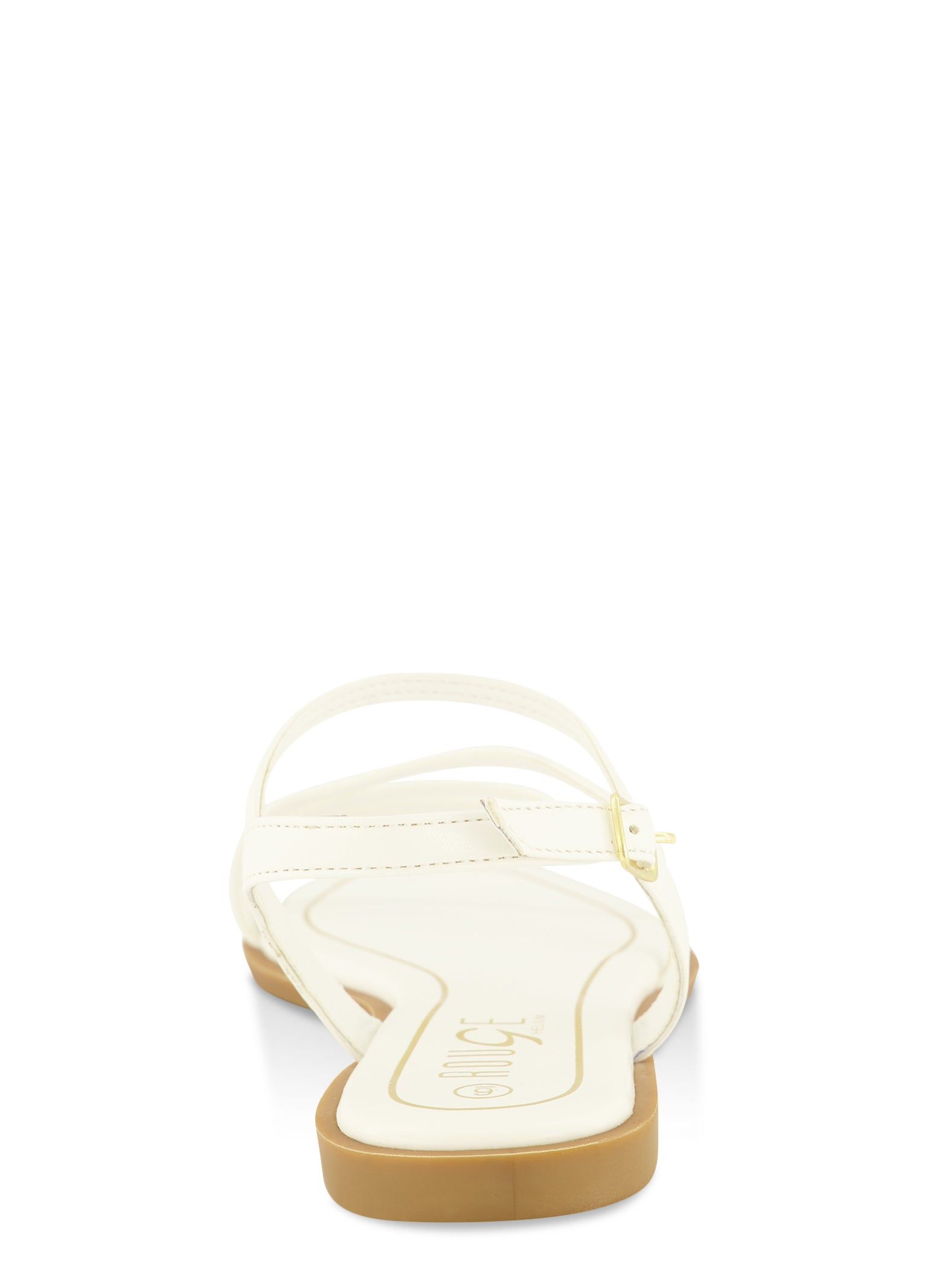 Asymmetrical Strappy Square Toe Sandals sold by Rainbow product image thumbnail 3