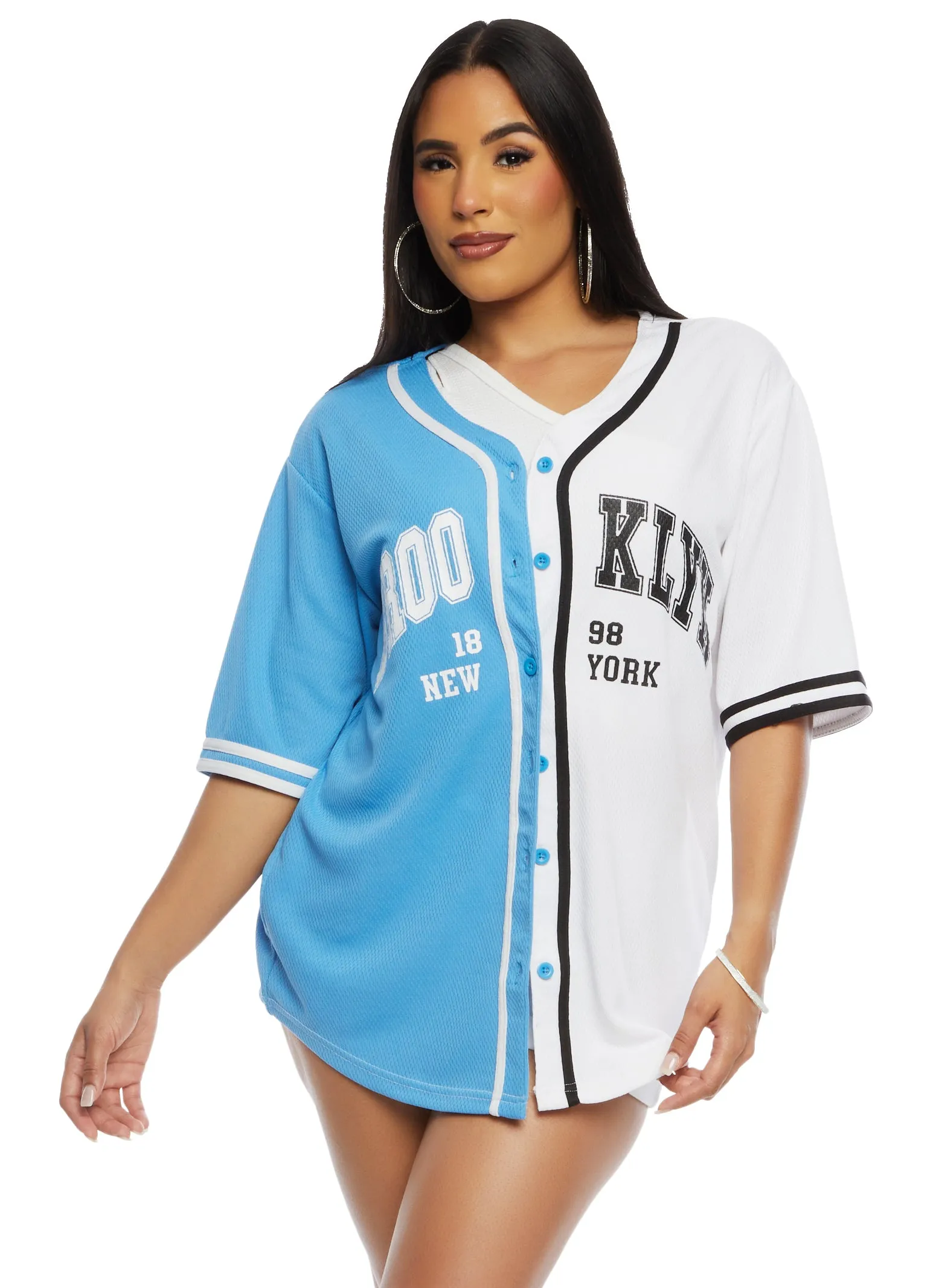 Brooklyn New York Baseball Jersey sold by Rainbow product image thumbnail 2