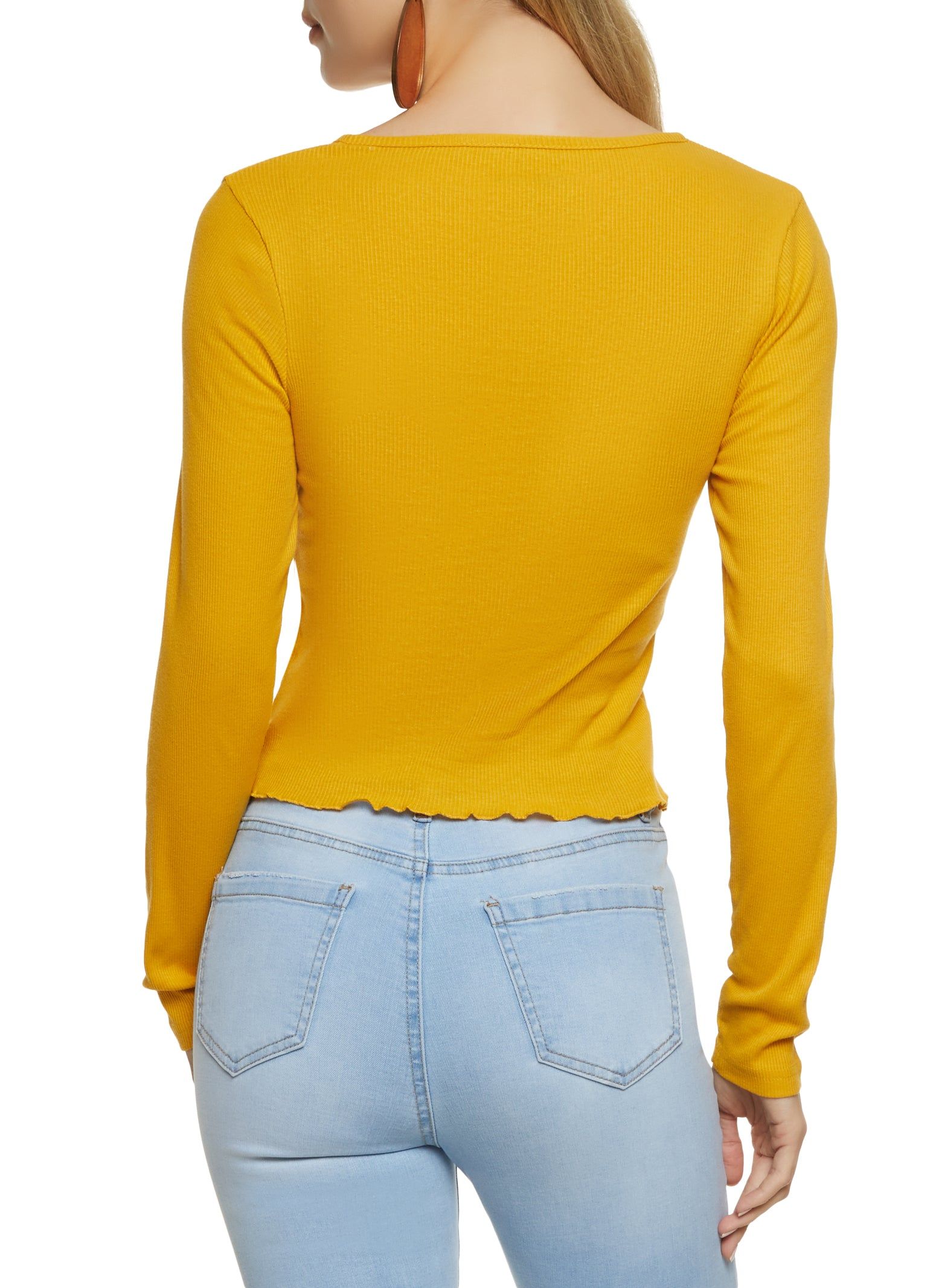 Lettuce Edge Henley Top sold by Rainbow product image thumbnail 2