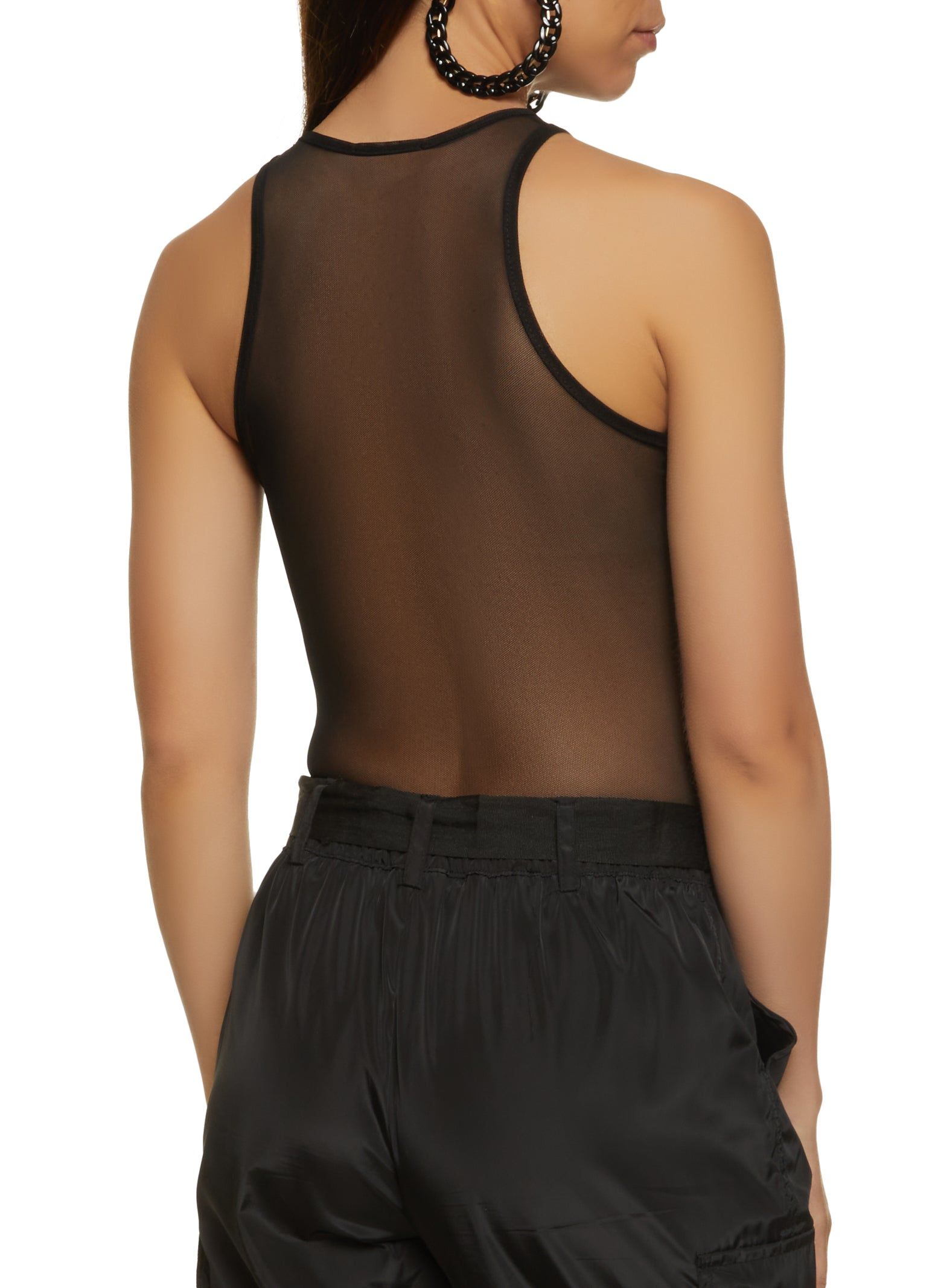 Hand Print Mesh Bodysuit sold by Rainbow product image thumbnail 3