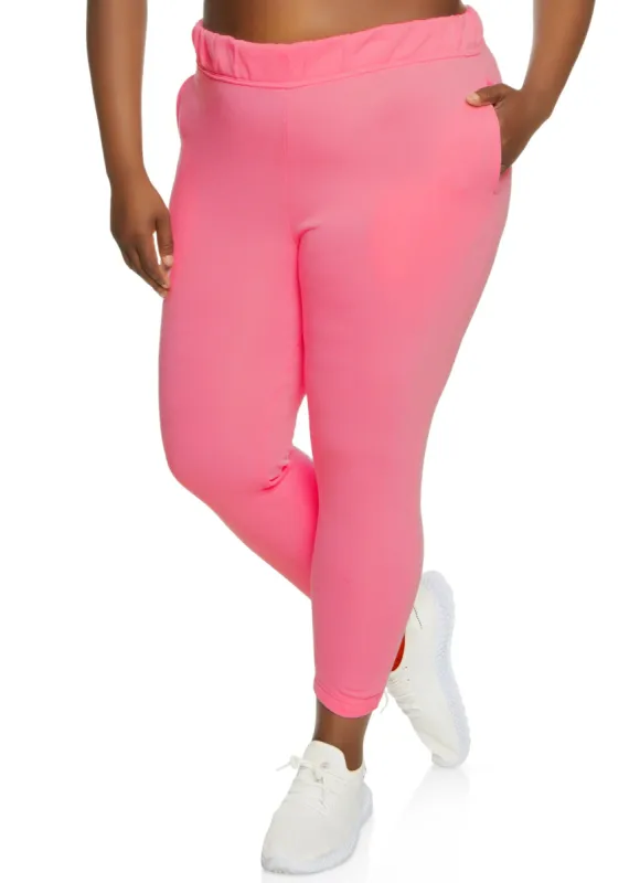 Plus Size Basic Fleece Sweatpants sold by Rainbow