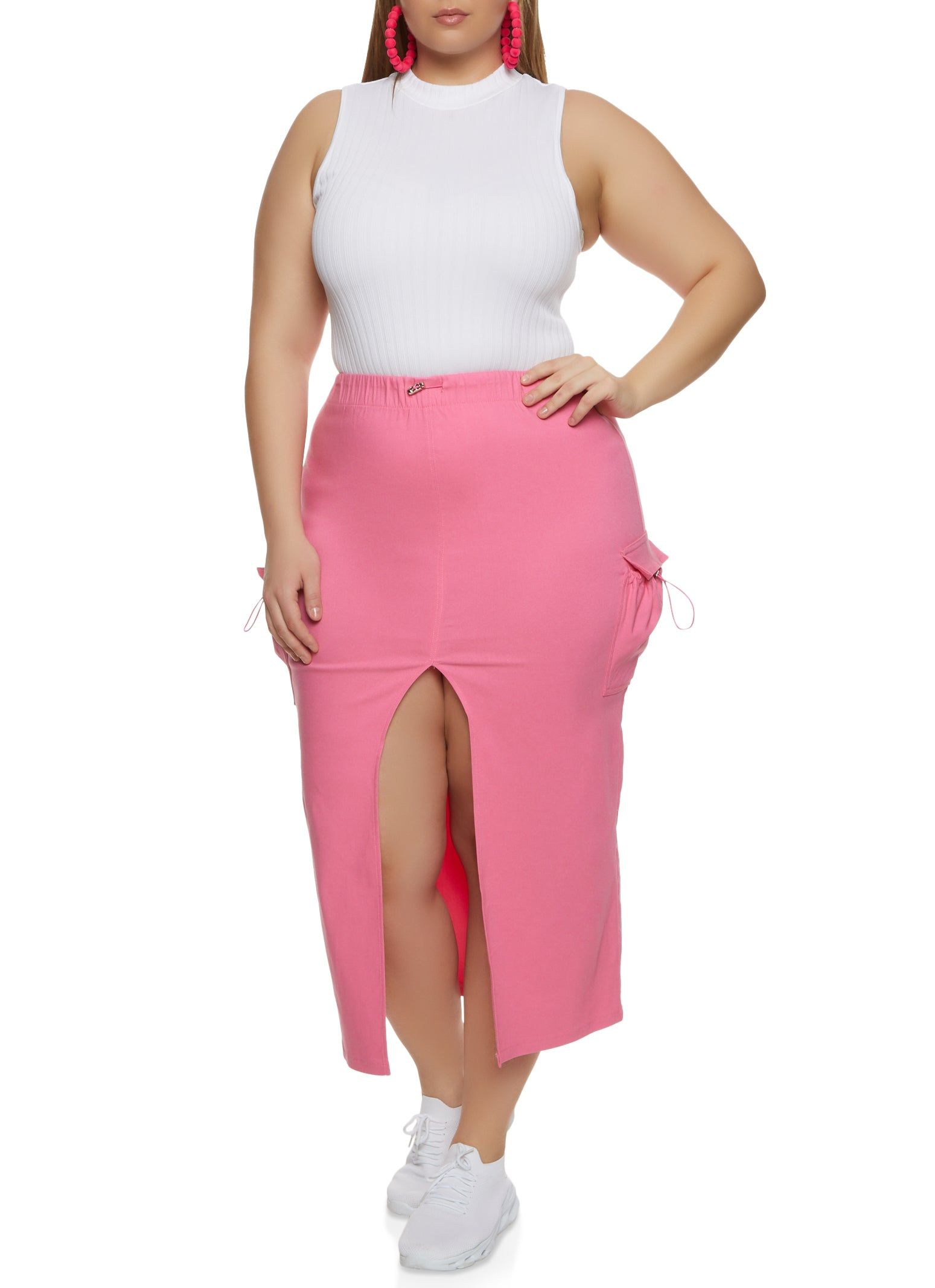 Plus Size Sleeveless High Neck Bodysuit sold by Rainbow product image thumbnail 2