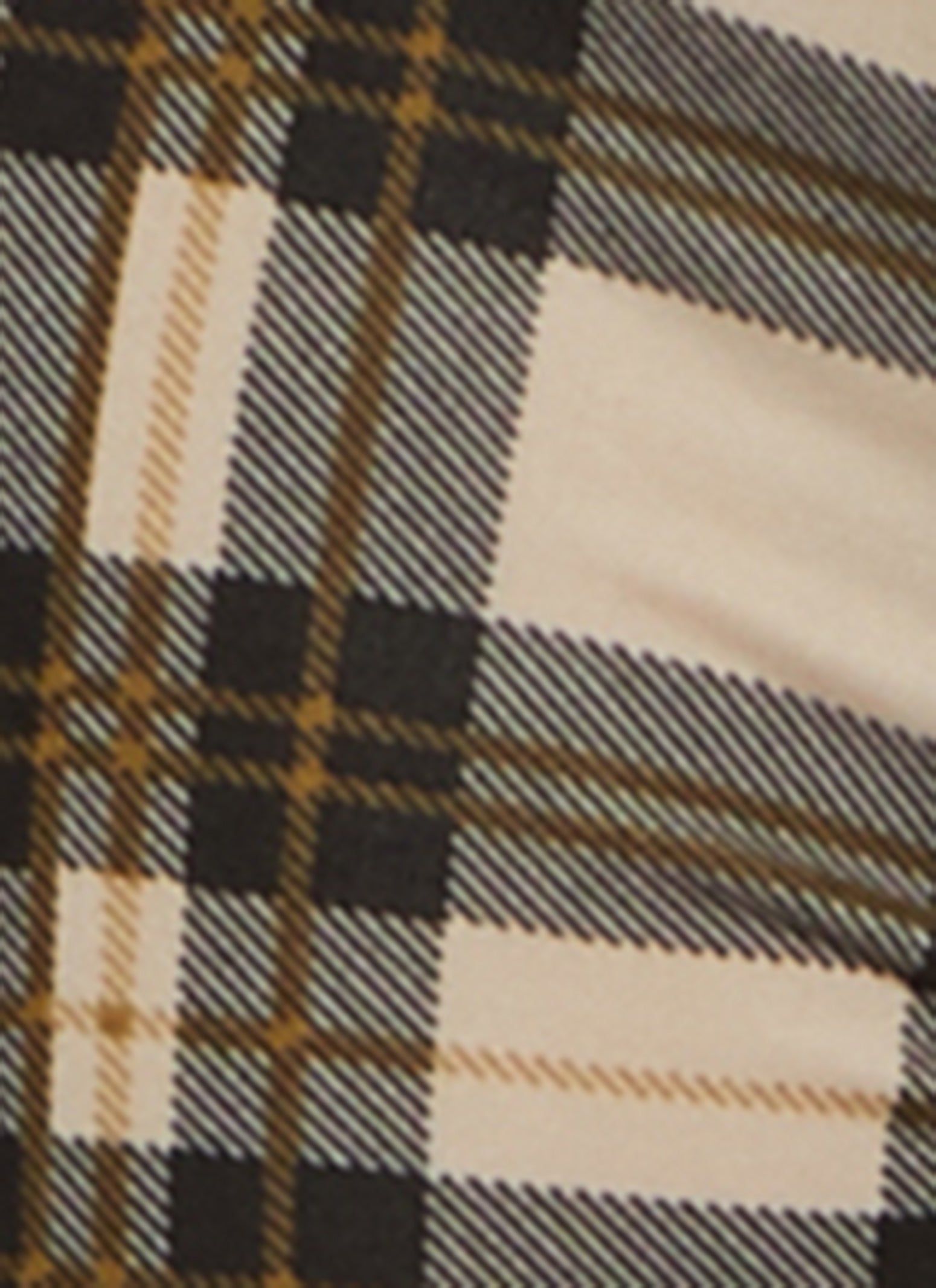 Plaid High Waisted Pull On Dress Pants sold by Rainbow product image thumbnail 3