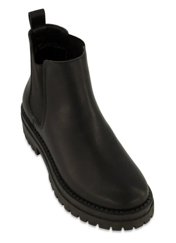 Pull On Elastic Chelsea Boots sold by Rainbow