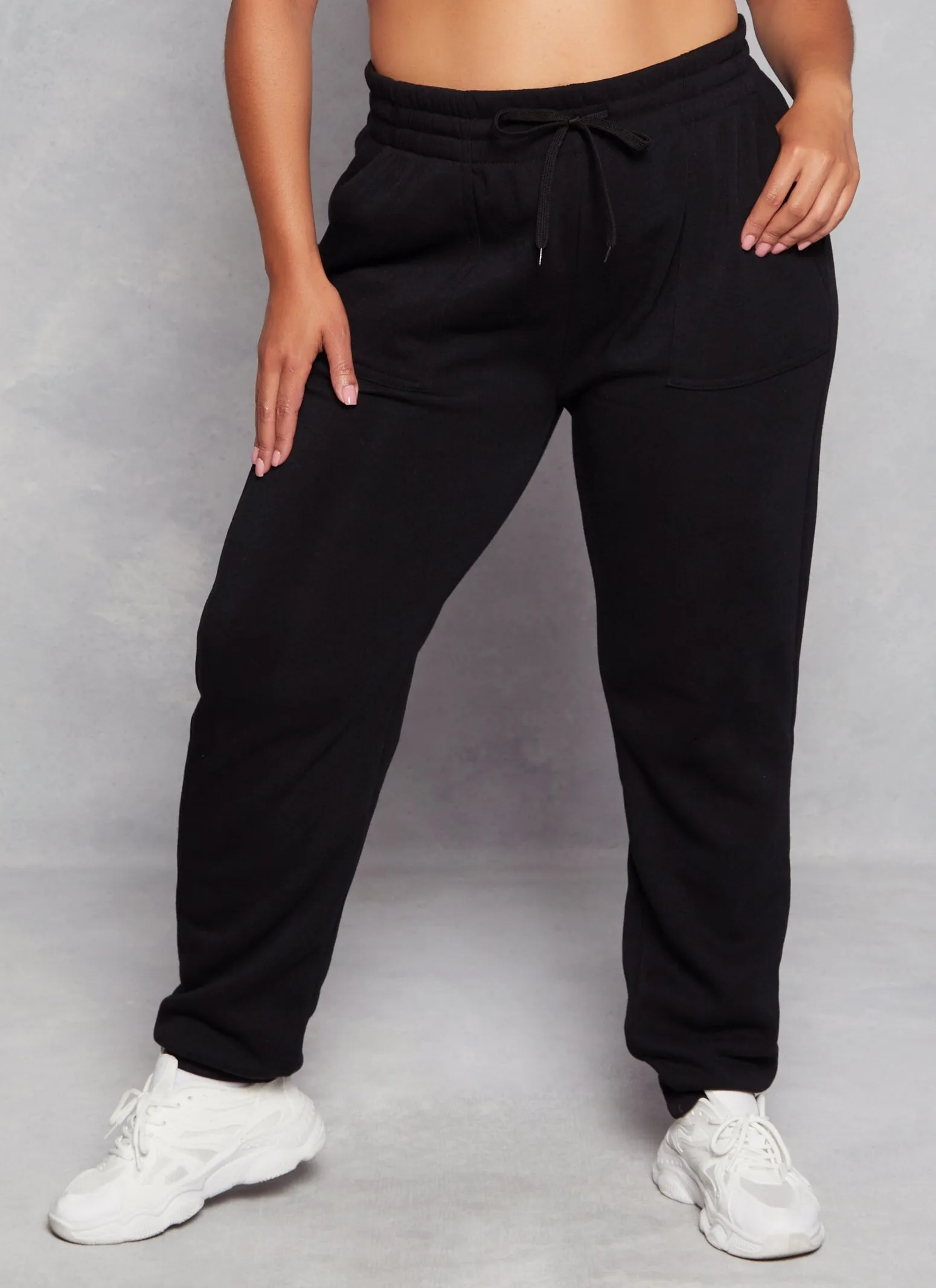 Plus Size Fleece Drawstring Joggers sold by Rainbow product image thumbnail 2