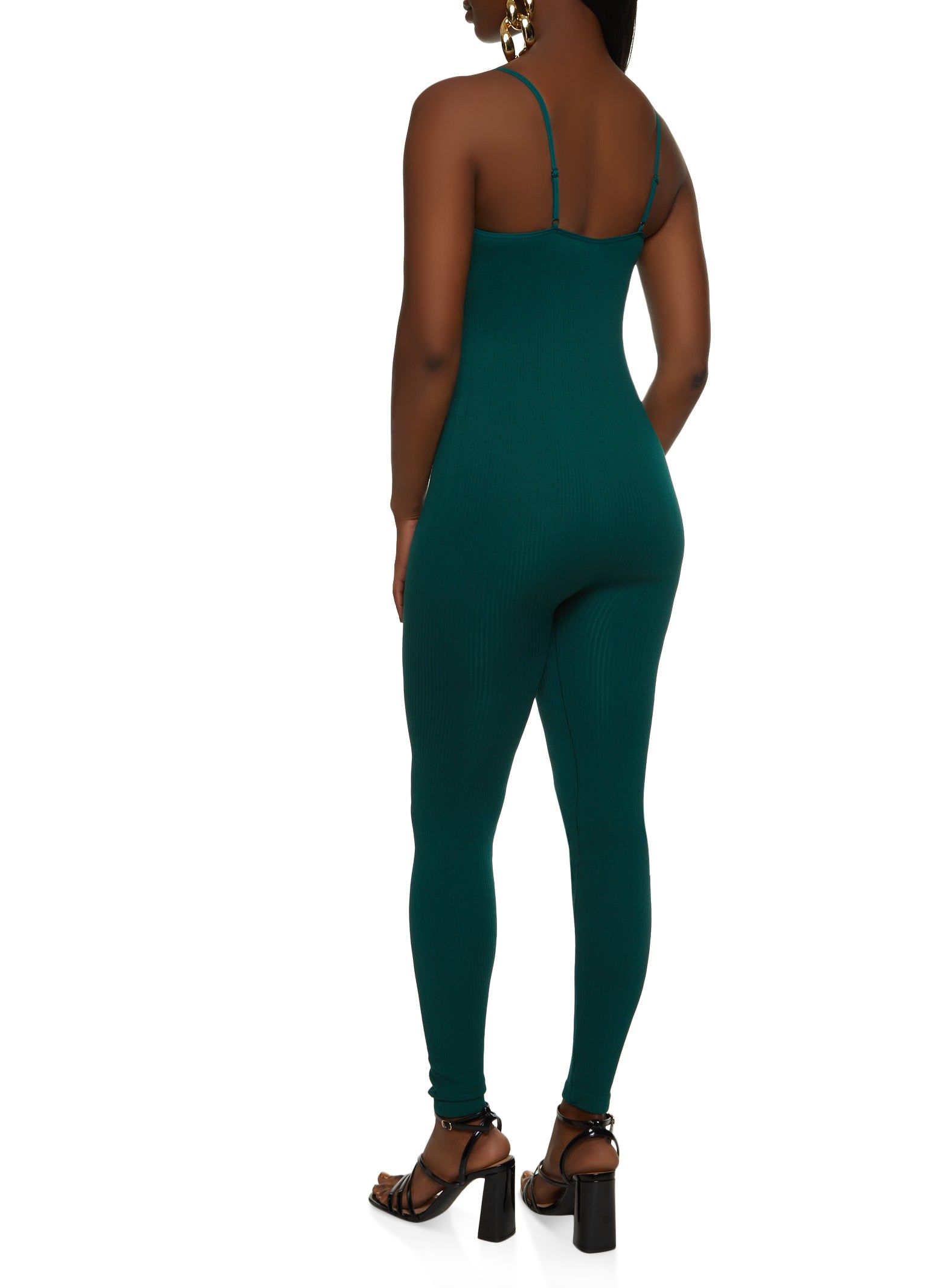 Seamless Ribbed Cami Catsuit sold by Rainbow product image thumbnail 2