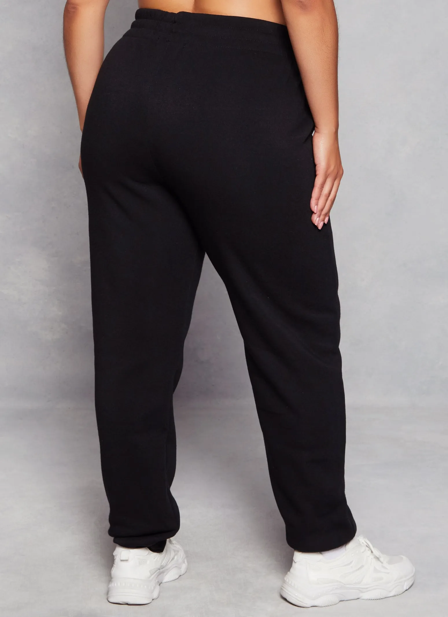 Plus Size Fleece Drawstring Joggers sold by Rainbow product image thumbnail 3