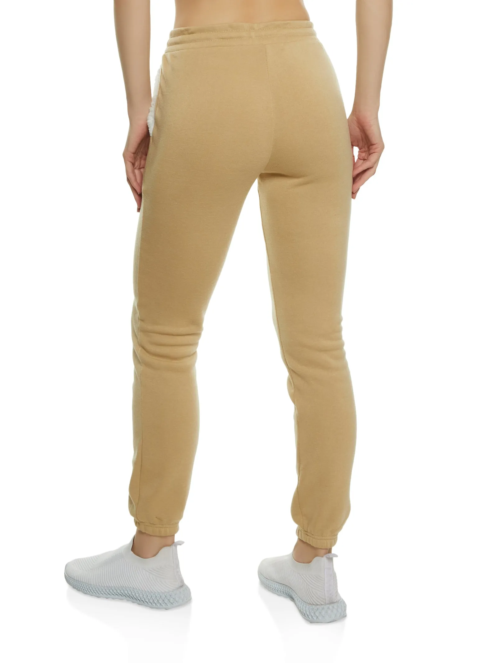 Sherpa Trim Drawstring Joggers sold by Rainbow product image thumbnail 2