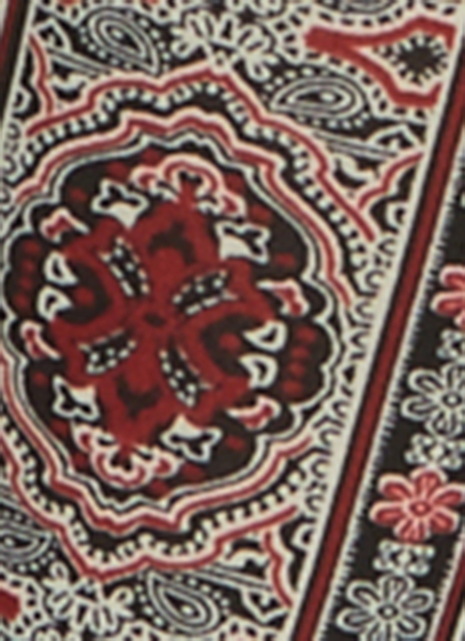 Paisley Border Print Flare Pants sold by Rainbow product image thumbnail 3