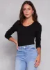 Basic Crew Neck Long Sleeve Tee sold by Rainbow