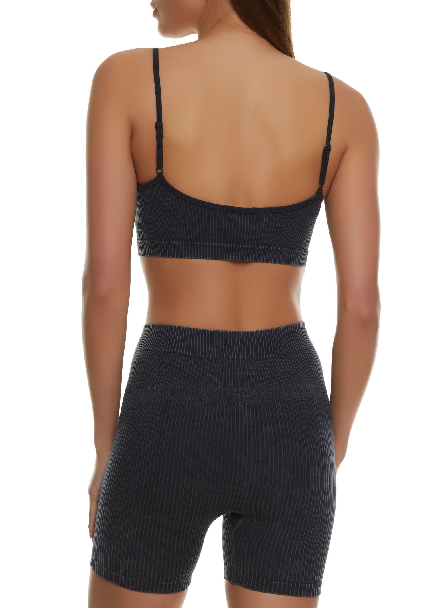 Seamless Ribbed Cropped Cami sold by Rainbow product image thumbnail 3
