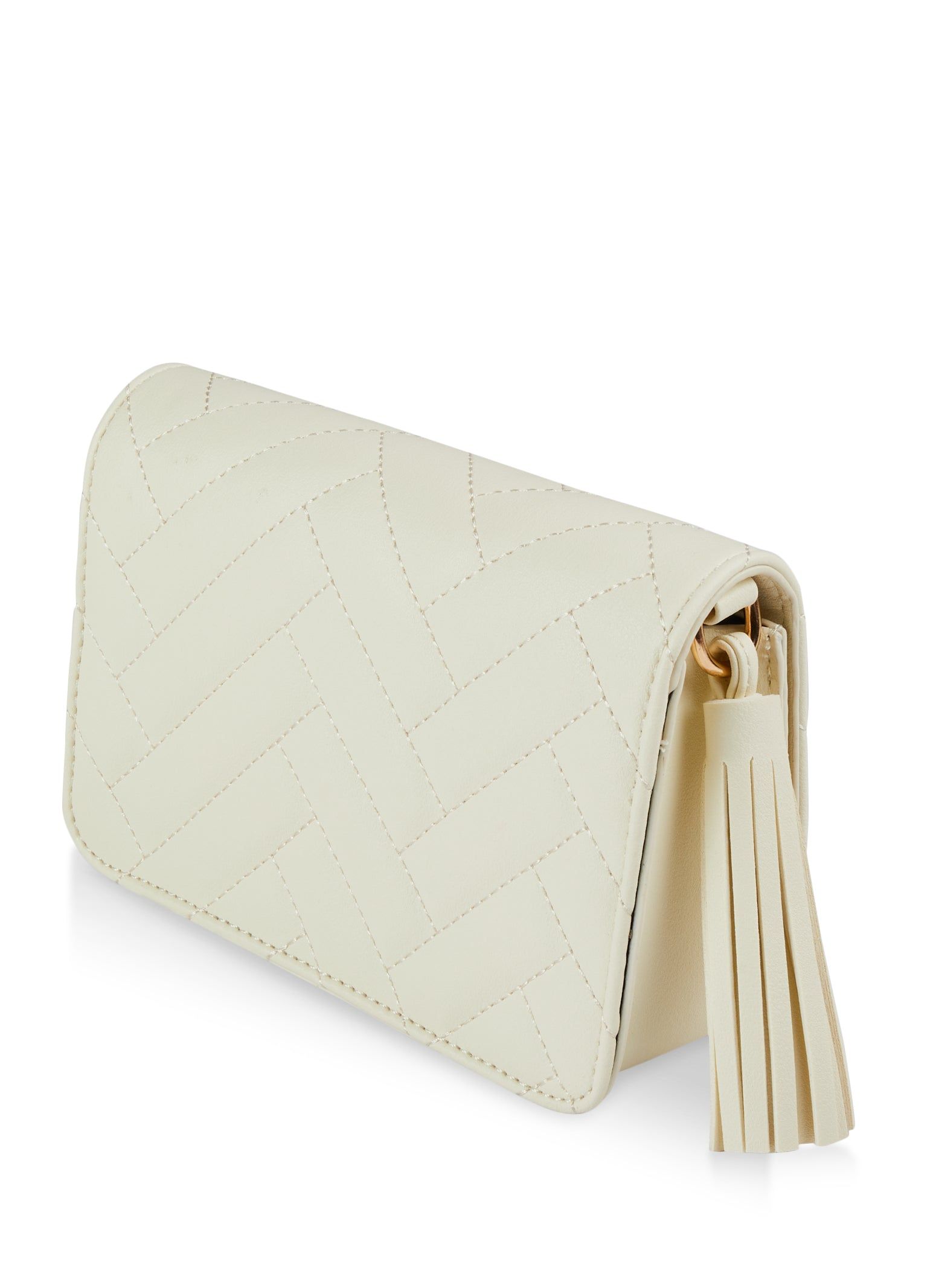 Quilted Chevron Crossbody Bag sold by Rainbow product image thumbnail 3