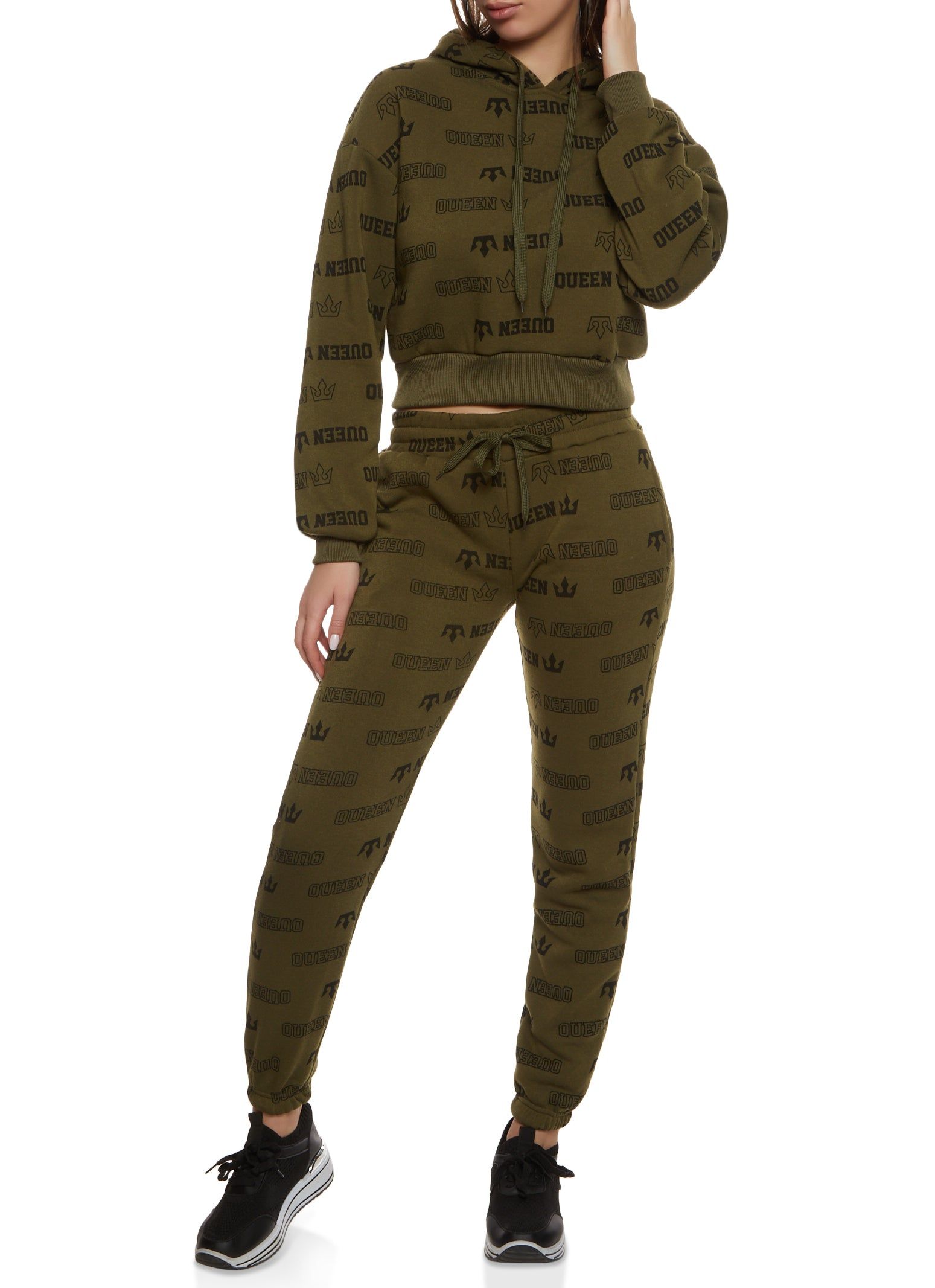 Queen Graphic Print Hoodie sold by Rainbow product image thumbnail 2