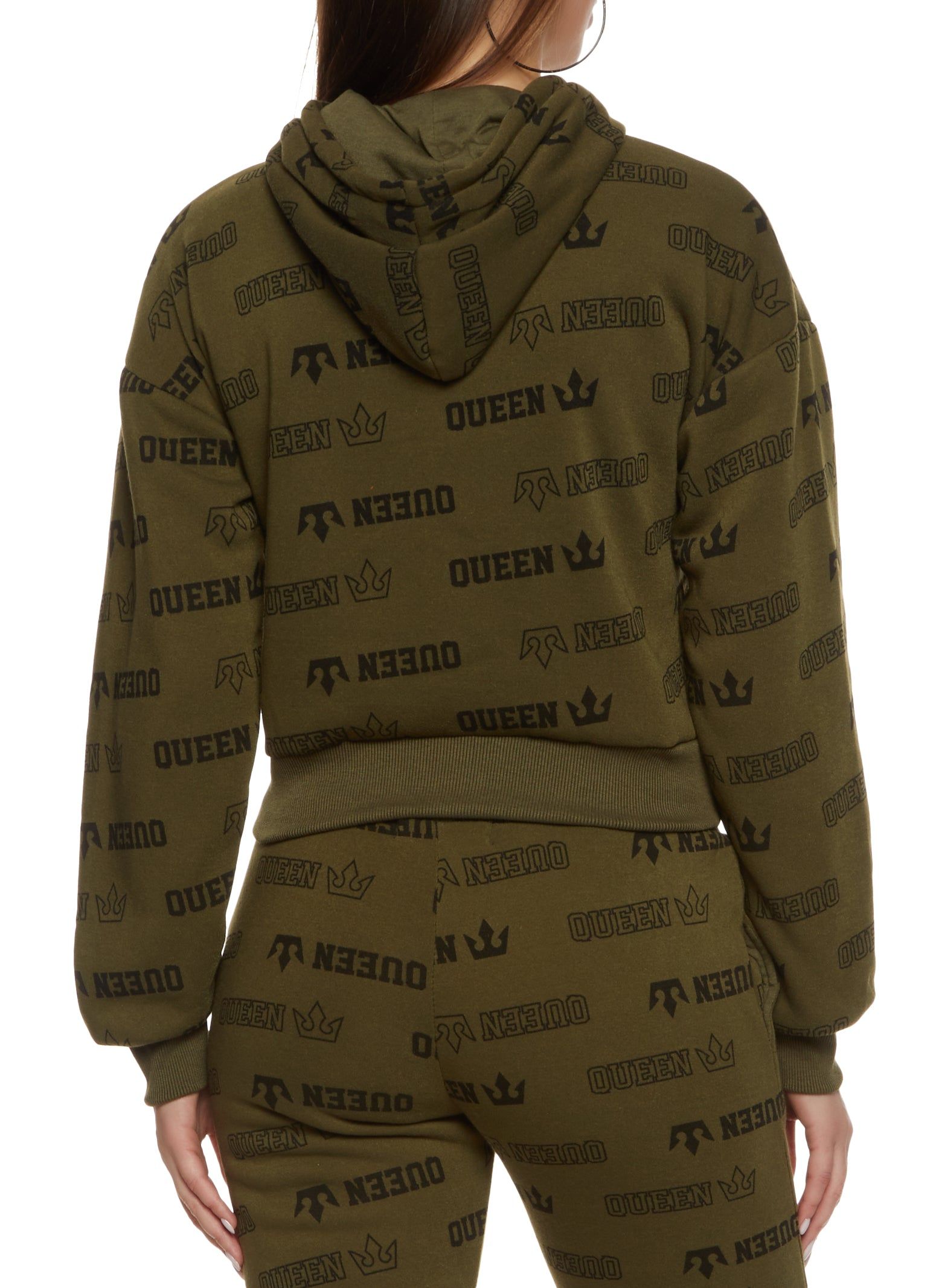 Queen Graphic Print Hoodie sold by Rainbow product image thumbnail 3