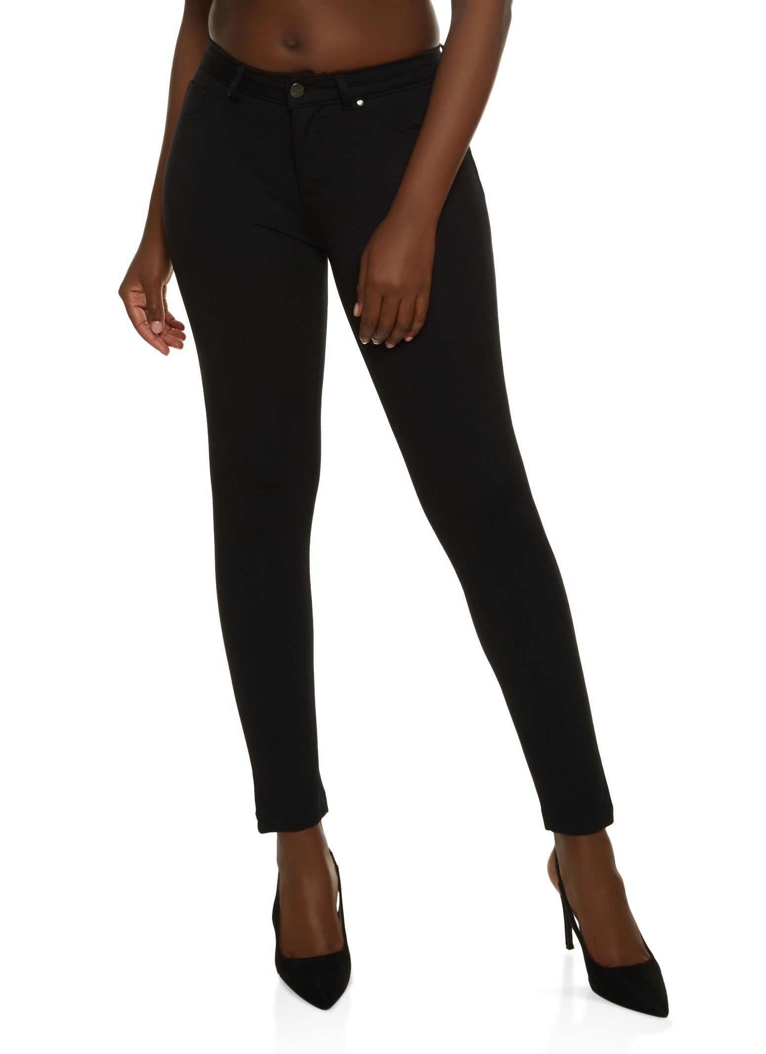 Ponte Skinny Leg Dress Pants sold by Rainbow