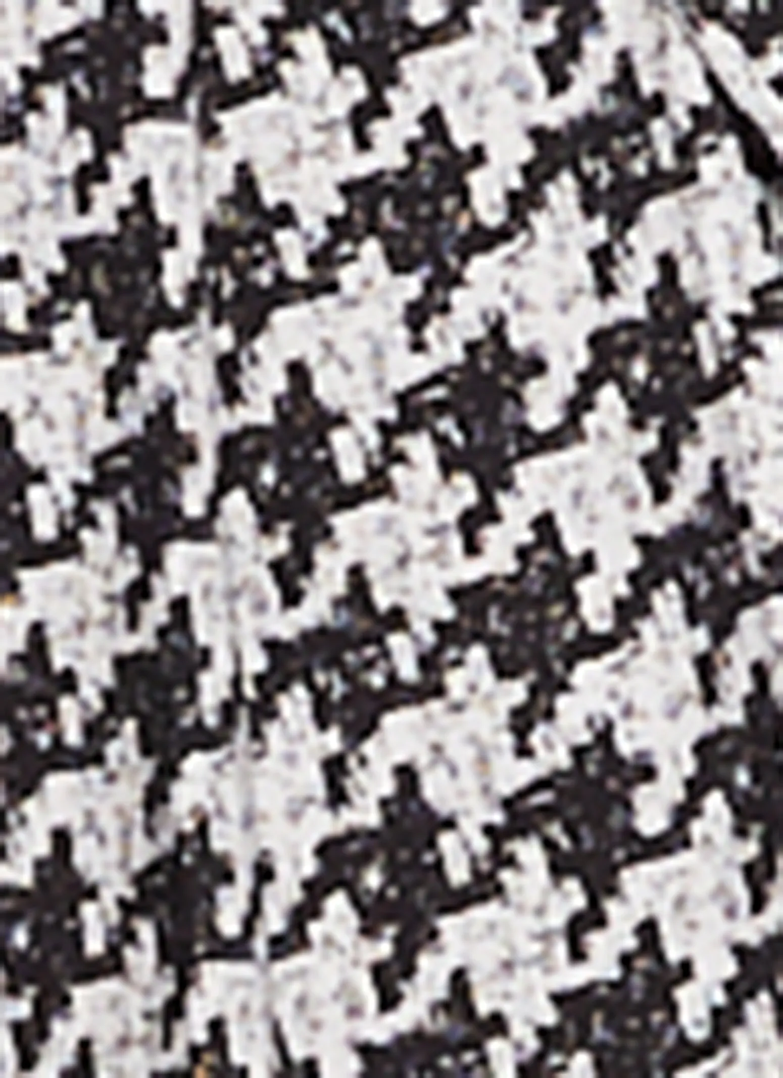 Plus Size Houndstooth Belted Pleated Skirt sold by Rainbow product image thumbnail 4