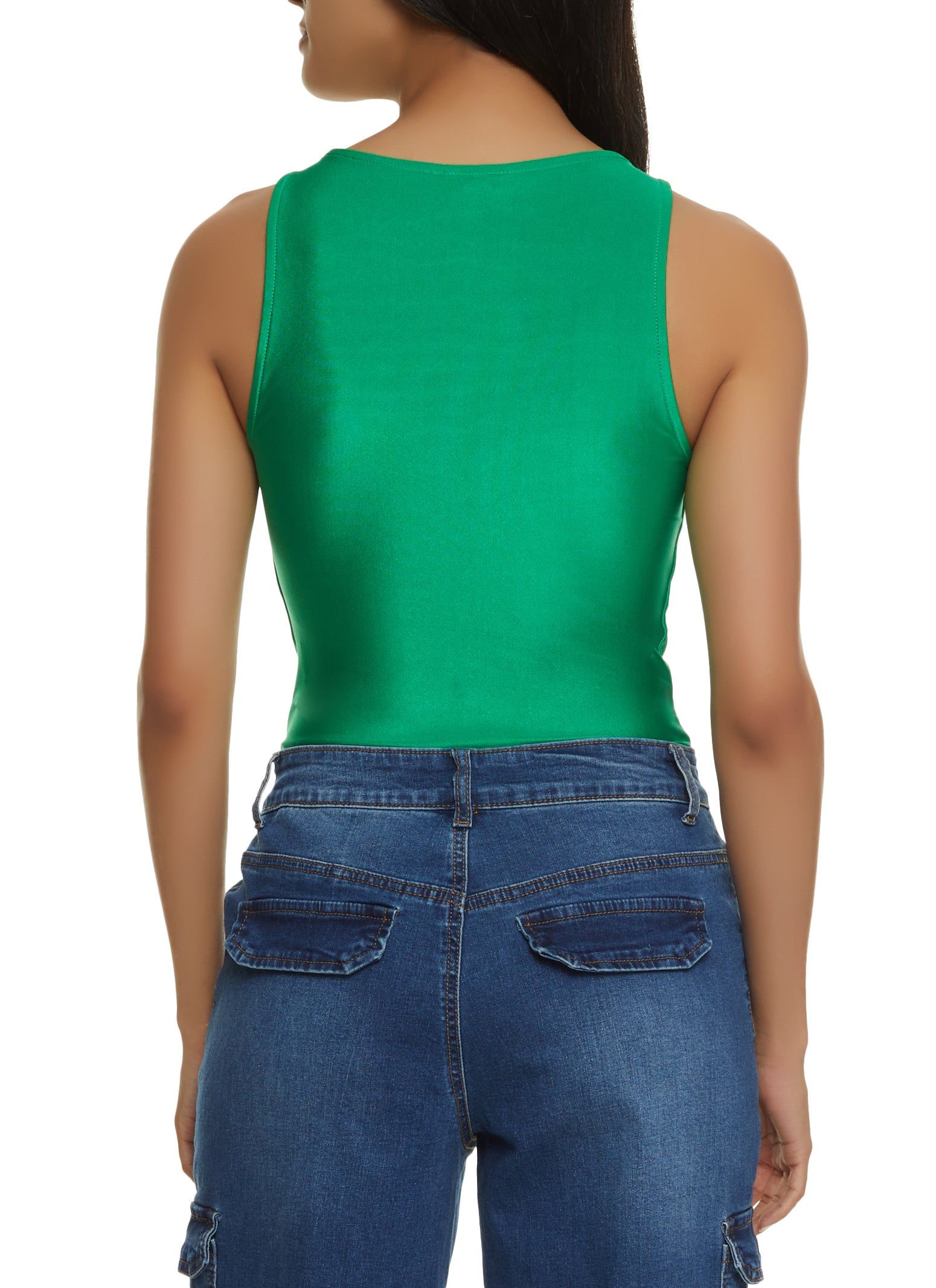 High Neck Tank Bodysuit sold by Rainbow product image thumbnail 3