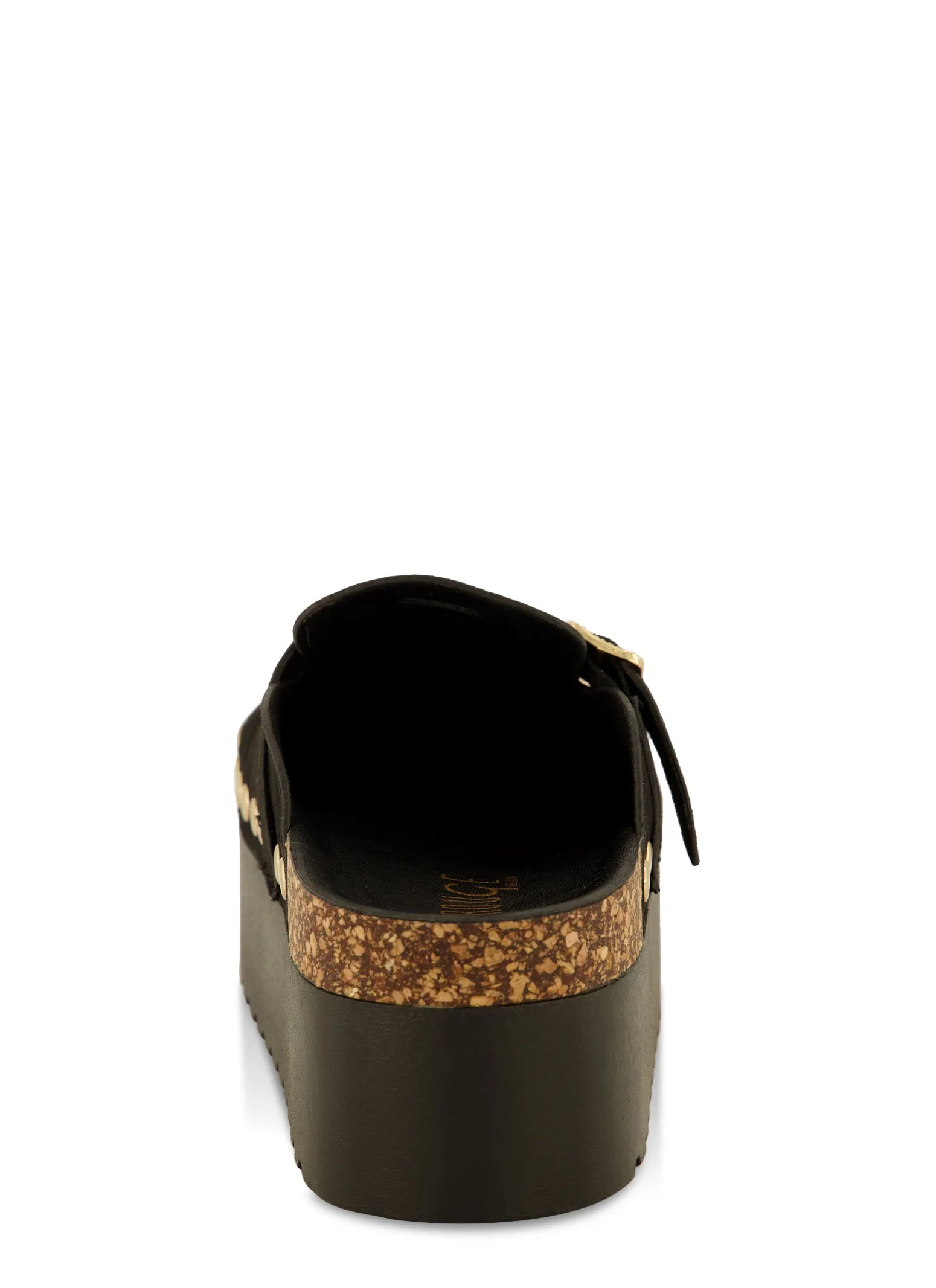 Love Charm Buckle Platform Clogs sold by Rainbow product image thumbnail 3