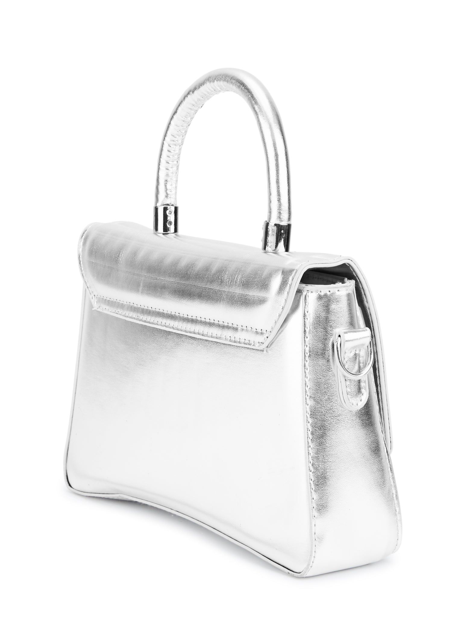 Faux Leather Quilted Flap Crossbody Bag sold by Rainbow product image thumbnail 3