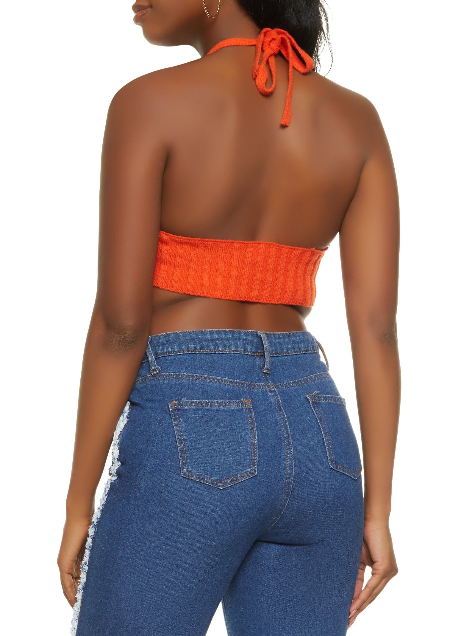 Hanky Hem Halter Top sold by Rainbow product image thumbnail 2