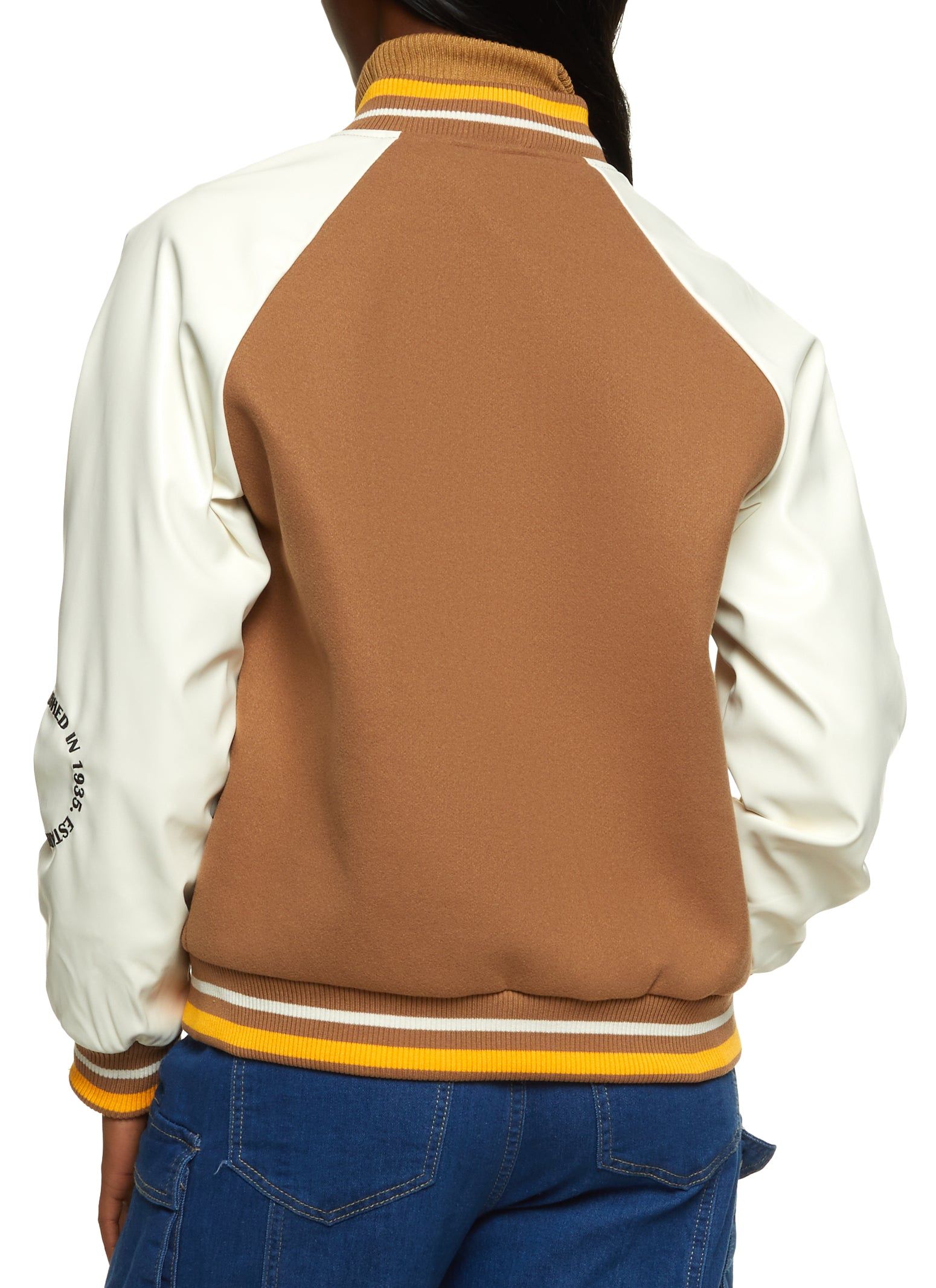 BK Chenille Patch Varsity Jacket sold by Rainbow product image thumbnail 3