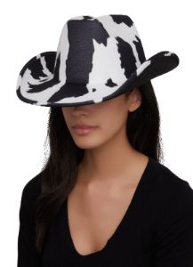 Cow Print Cowboy Hat sold by Rainbow