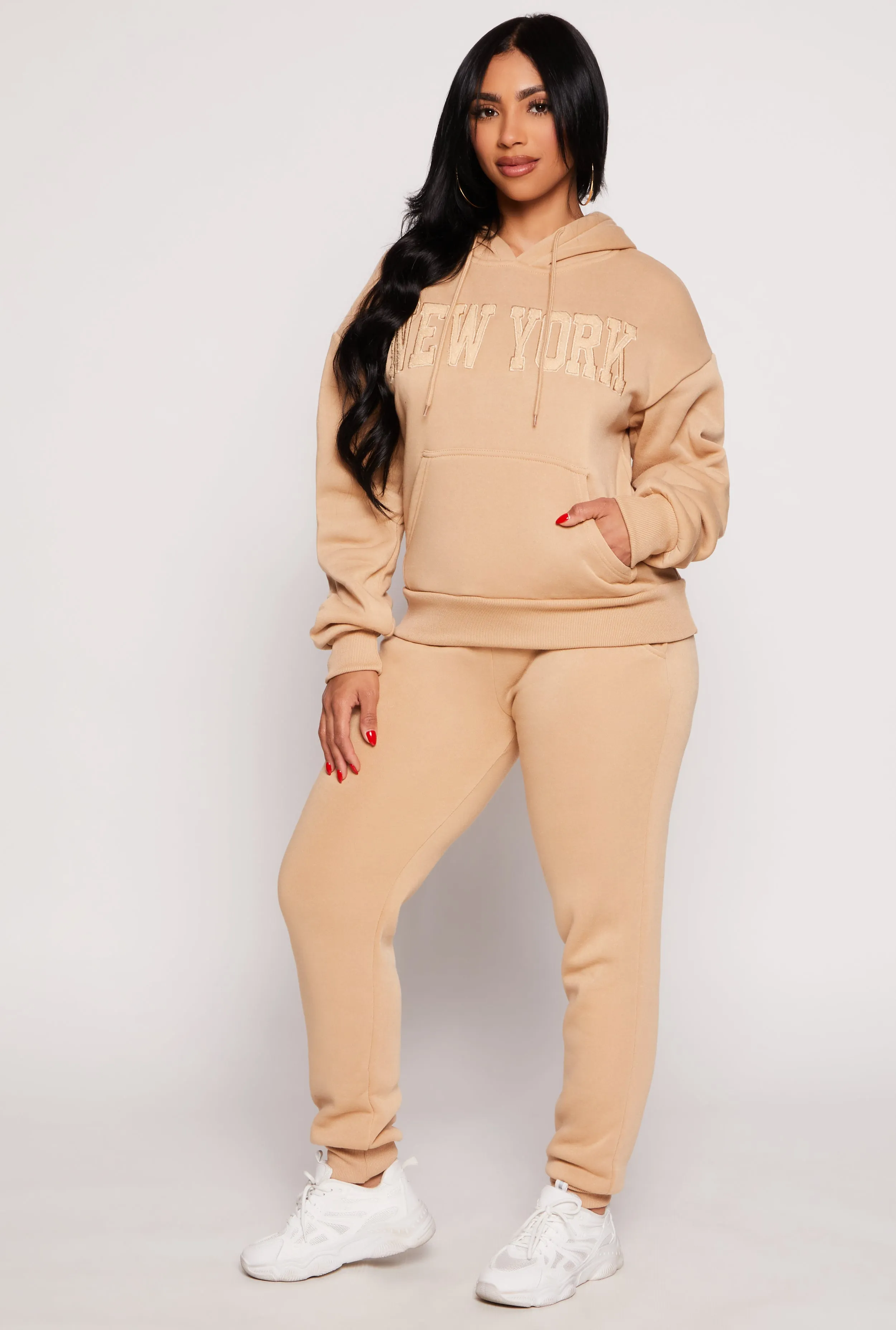 Fleece New York Pullover Hoodie sold by Rainbow product image thumbnail 2