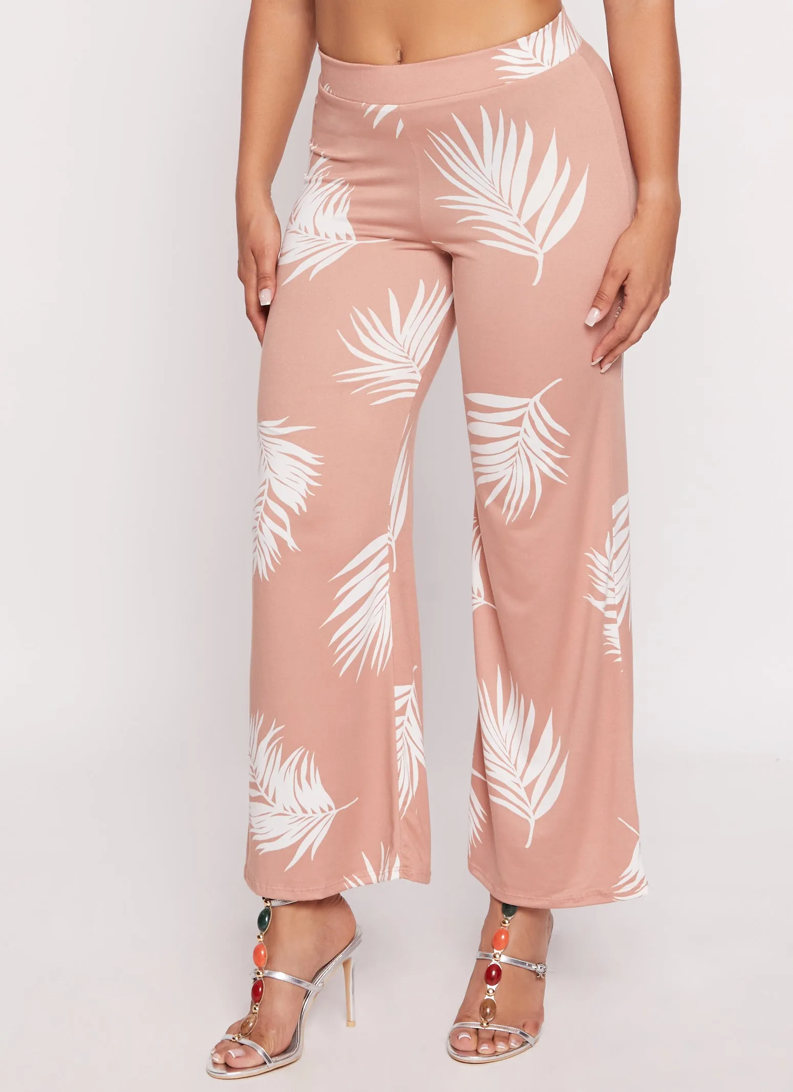 Printed High Waist Wide Leg Pants sold by Rainbow product image thumbnail 2