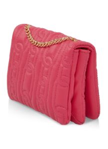 Faux Leather Quilted Chain Strap Crossbody Bag sold by Rainbow